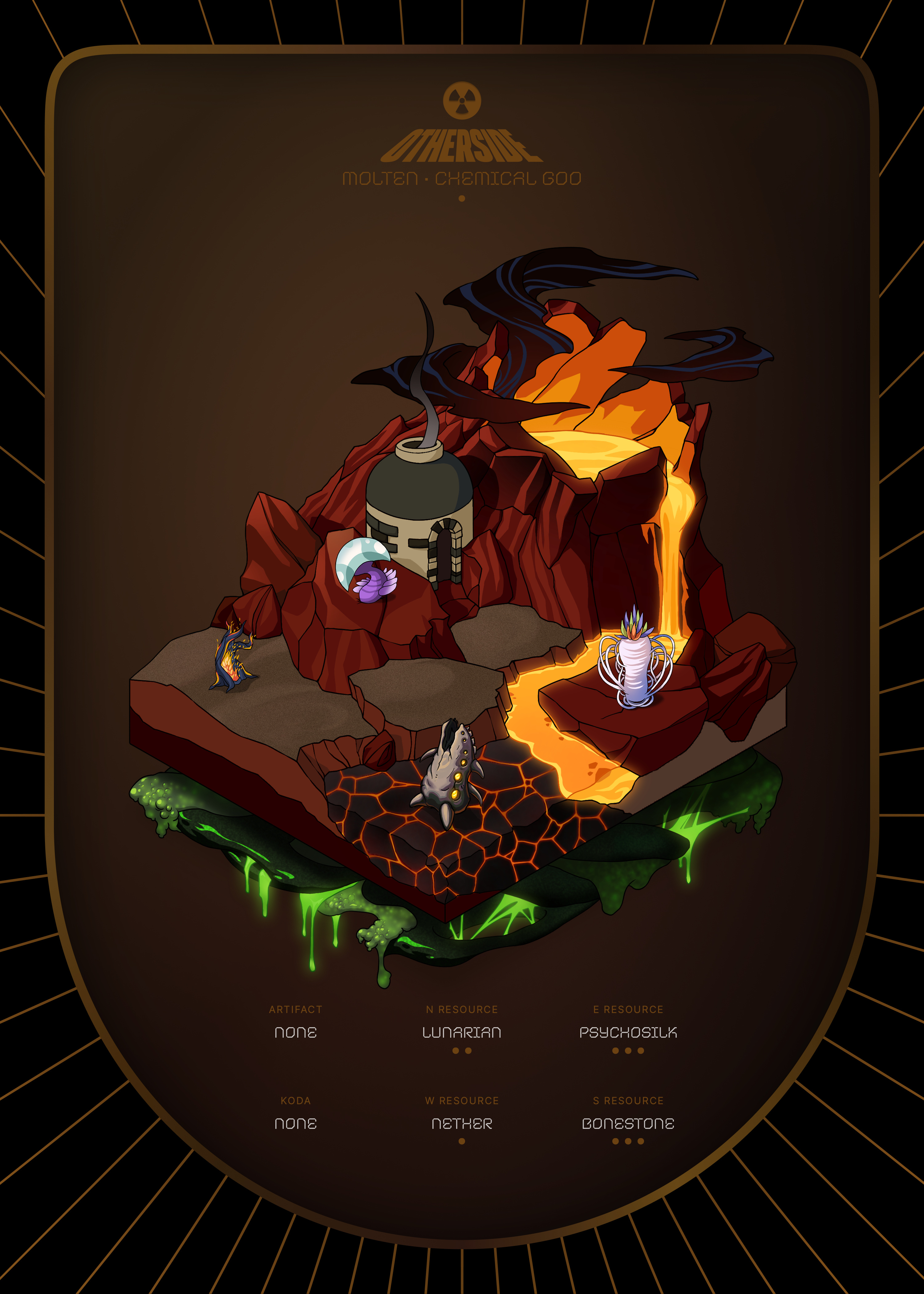 Otherdeed #27881 — Molten