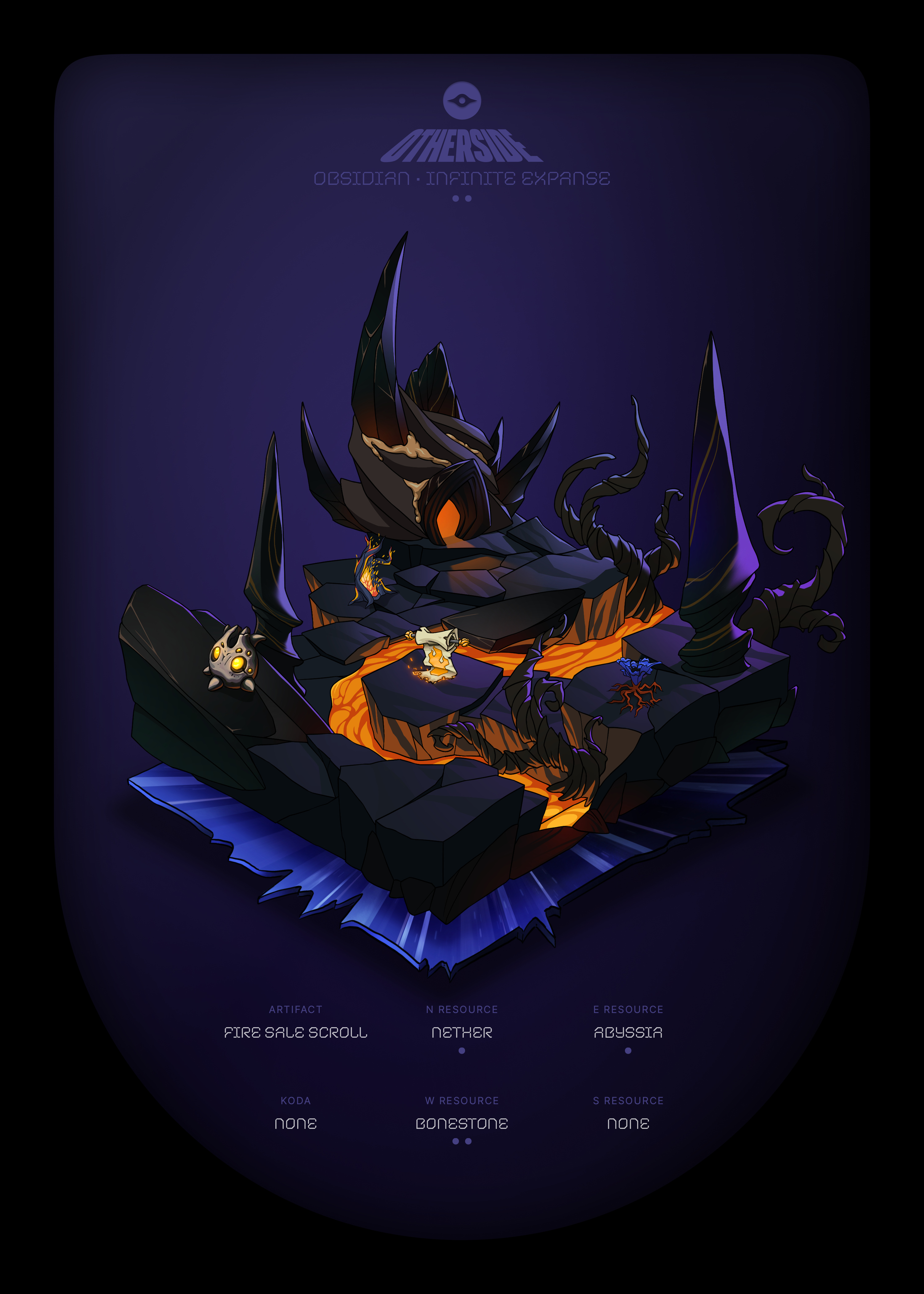 Otherdeed #43049 — Obsidian
