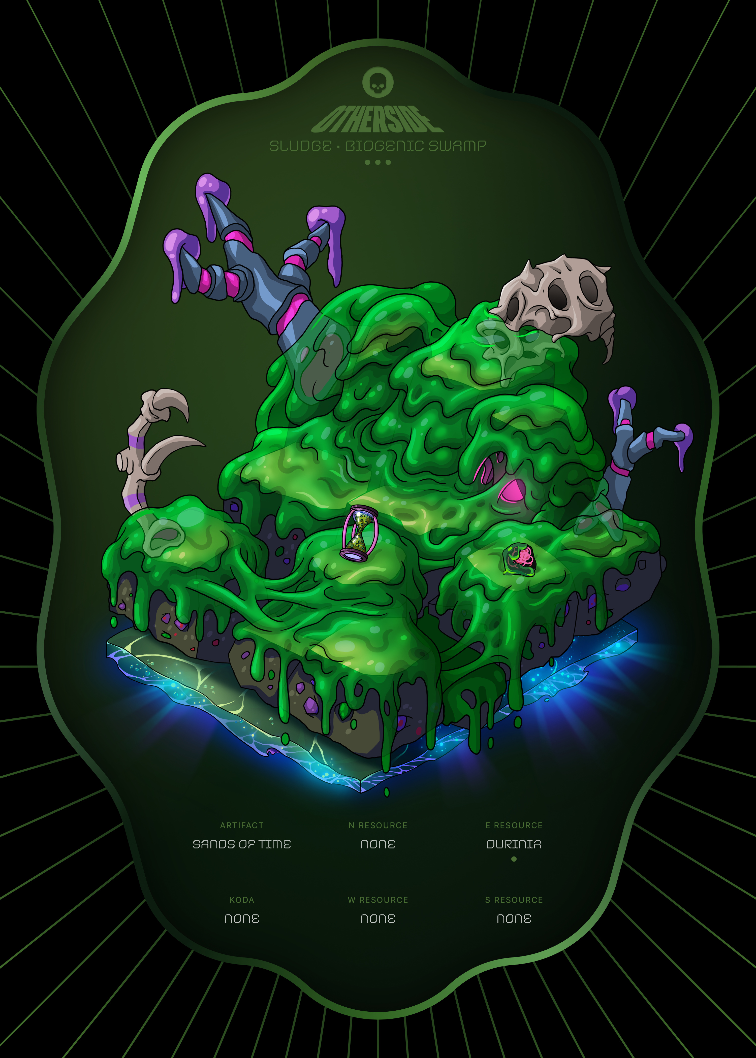 Otherdeed #5593 — Sludge