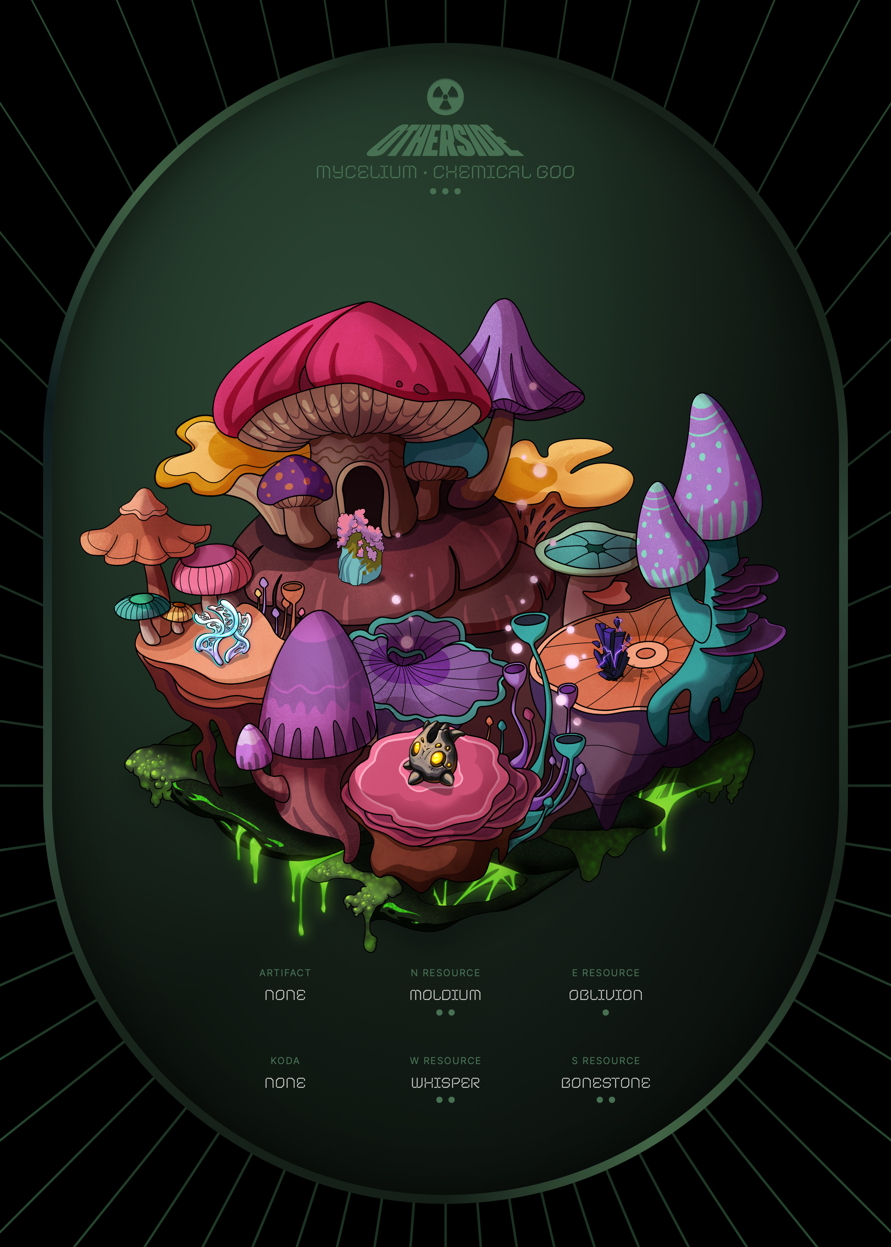 Otherdeed #15636 — Mycelium