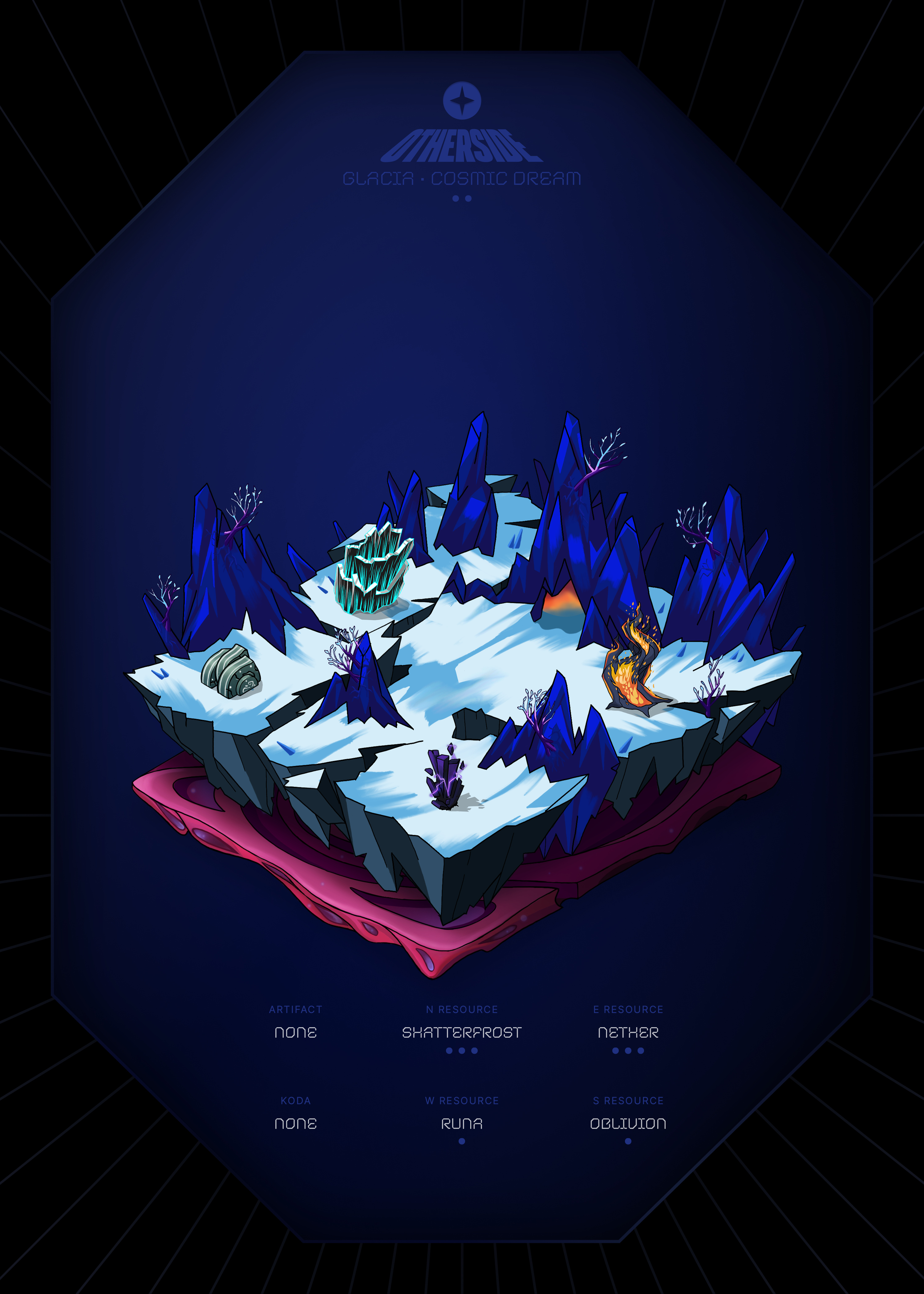 Otherdeed #30676 — Glacia
