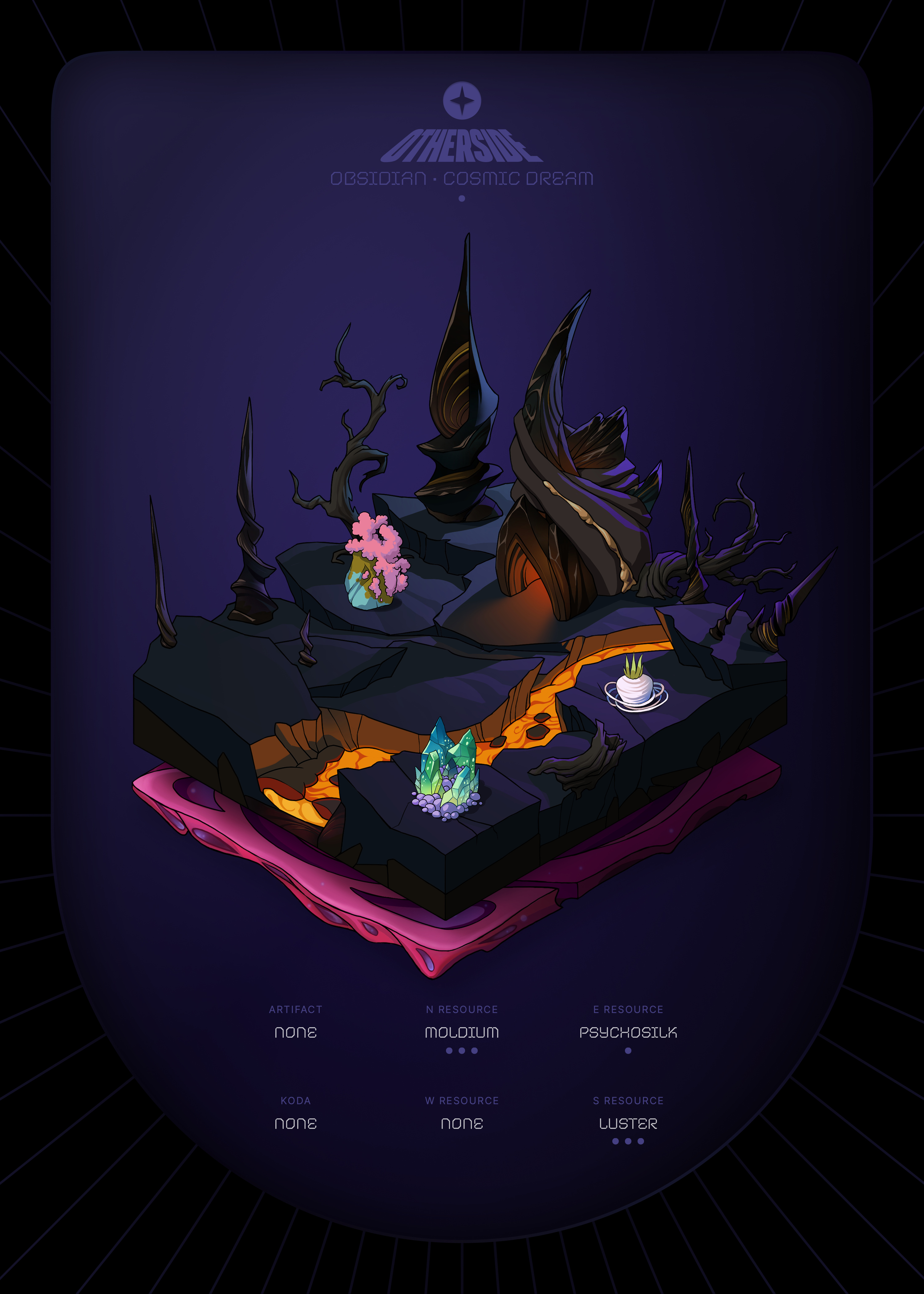 Otherdeed #33543 — Obsidian