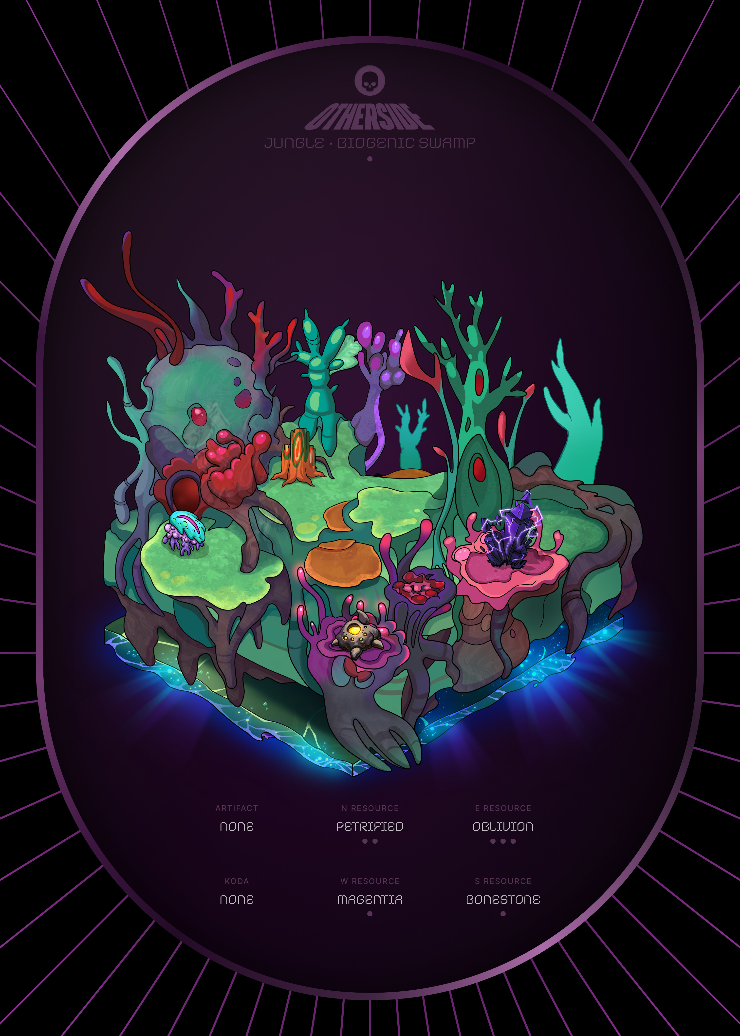 Otherdeed #8176 — Jungle