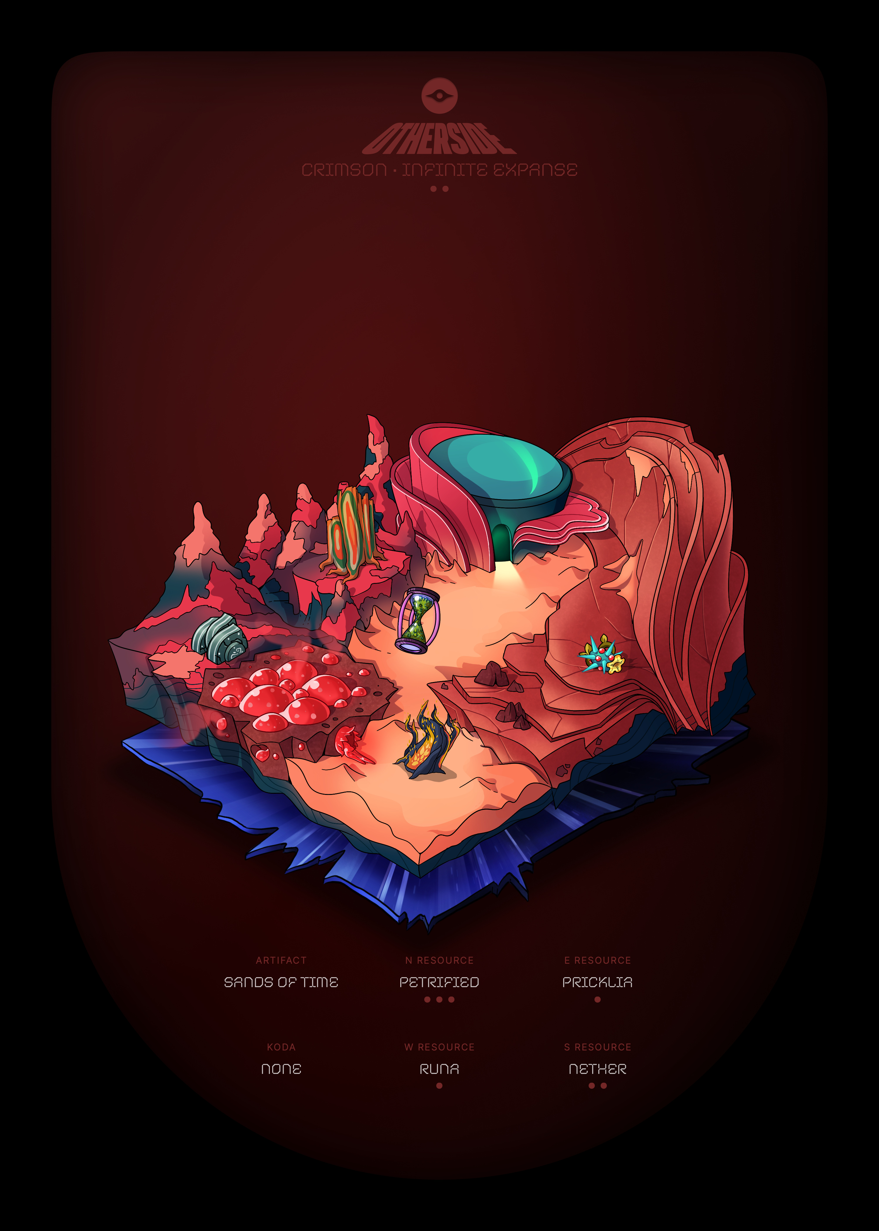 Otherdeed #60714 — Crimson