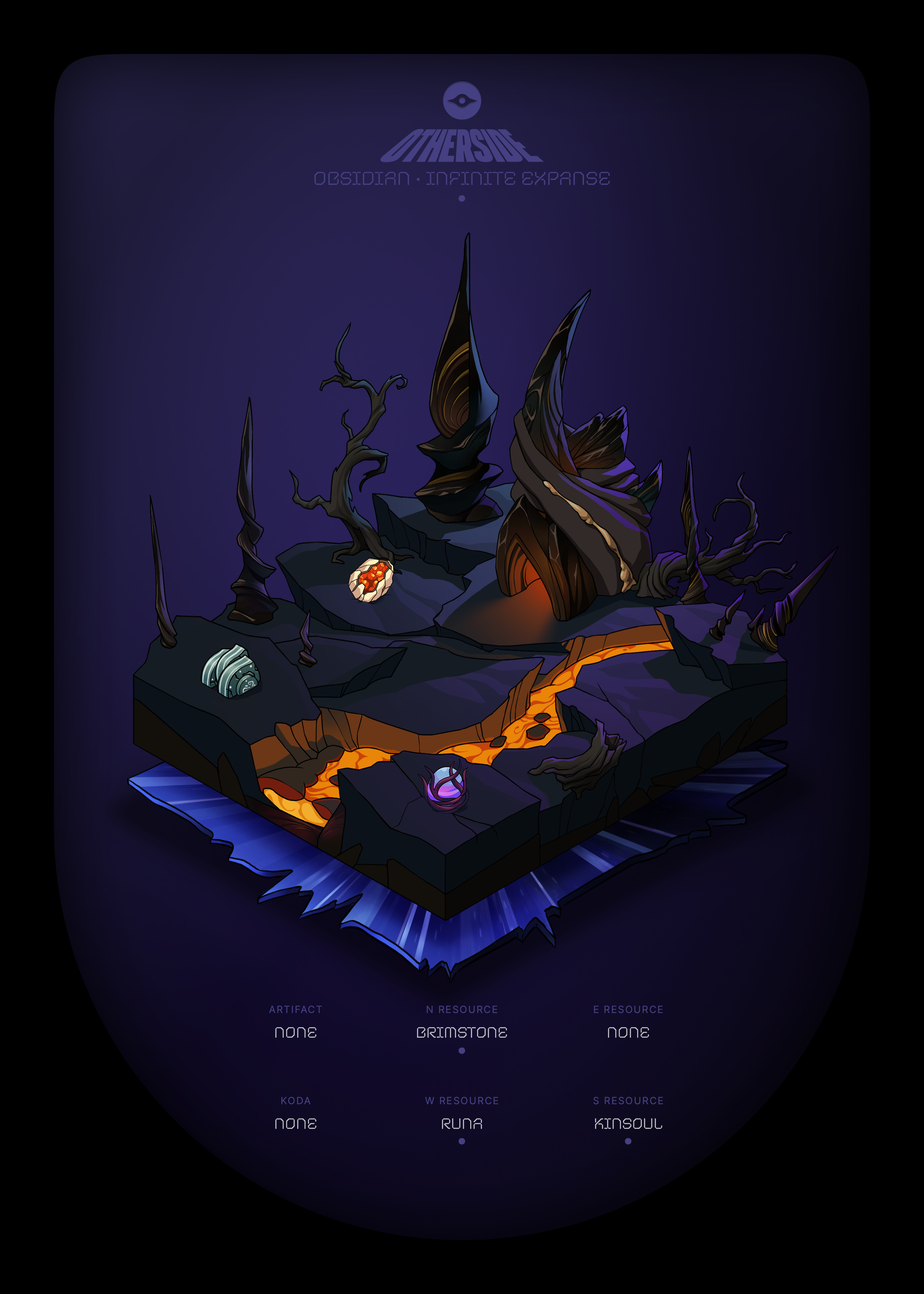 Otherdeed #57810 — Obsidian