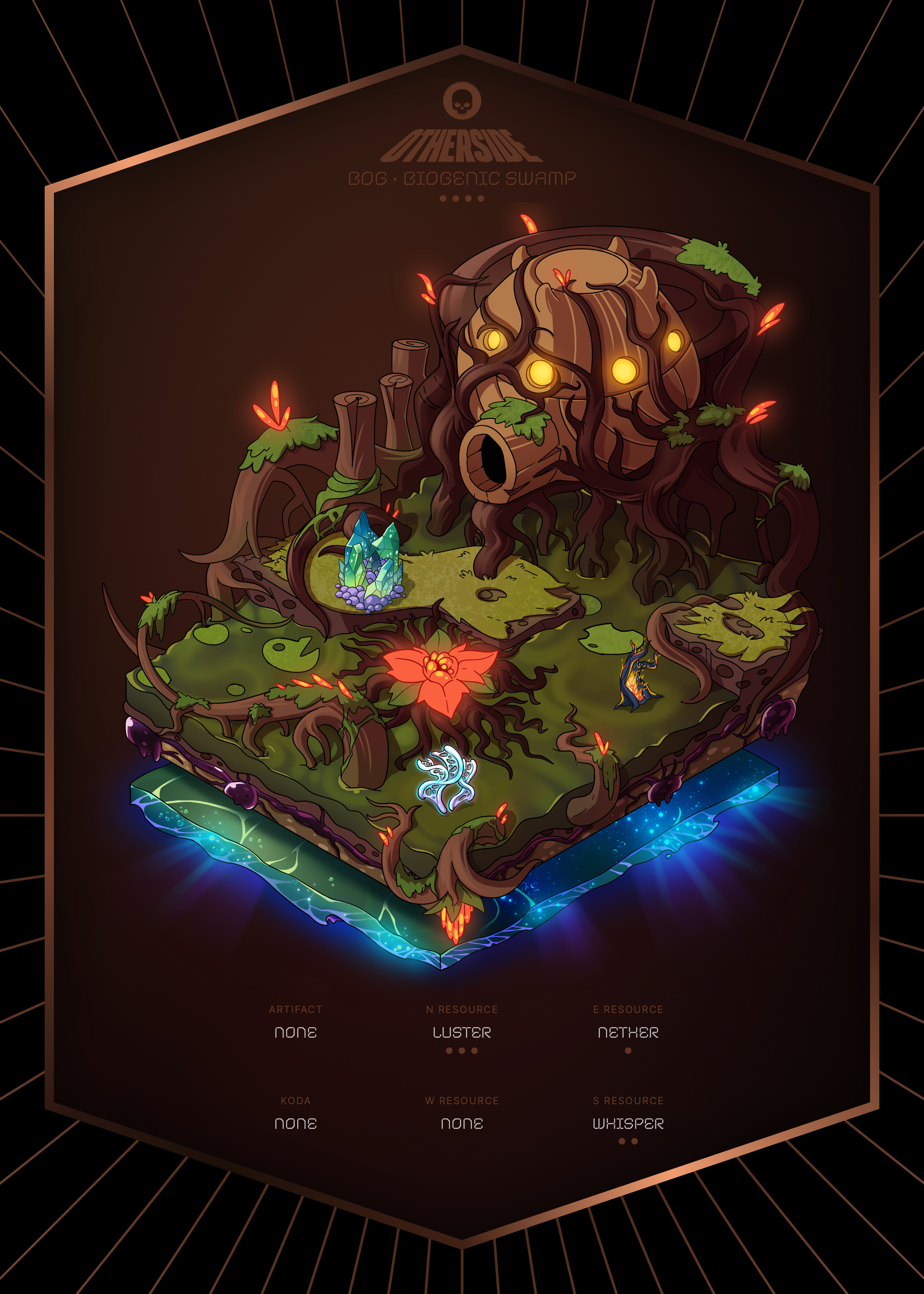 Otherdeed #7011 — Bog