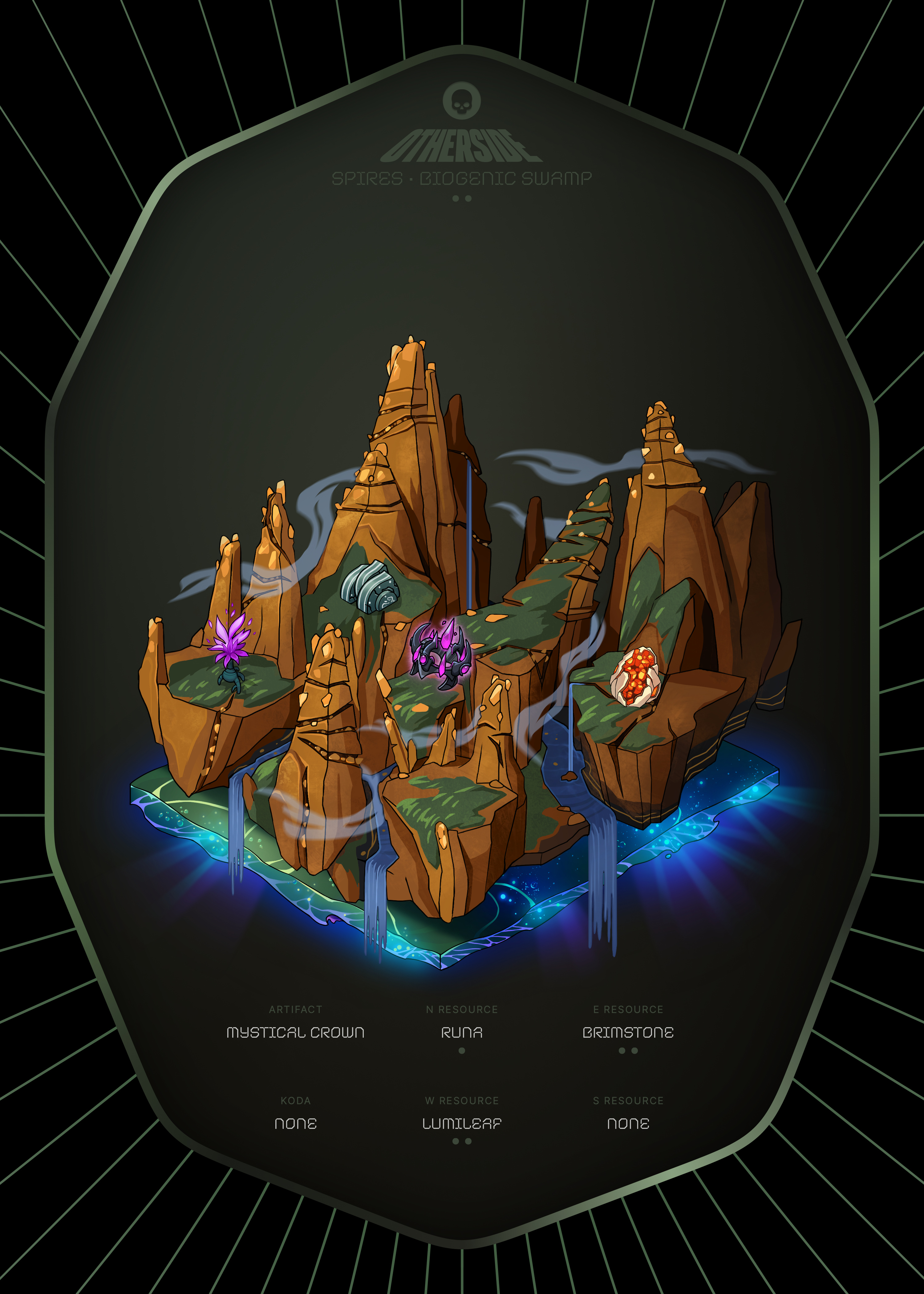 Otherdeed #7987 — Spires