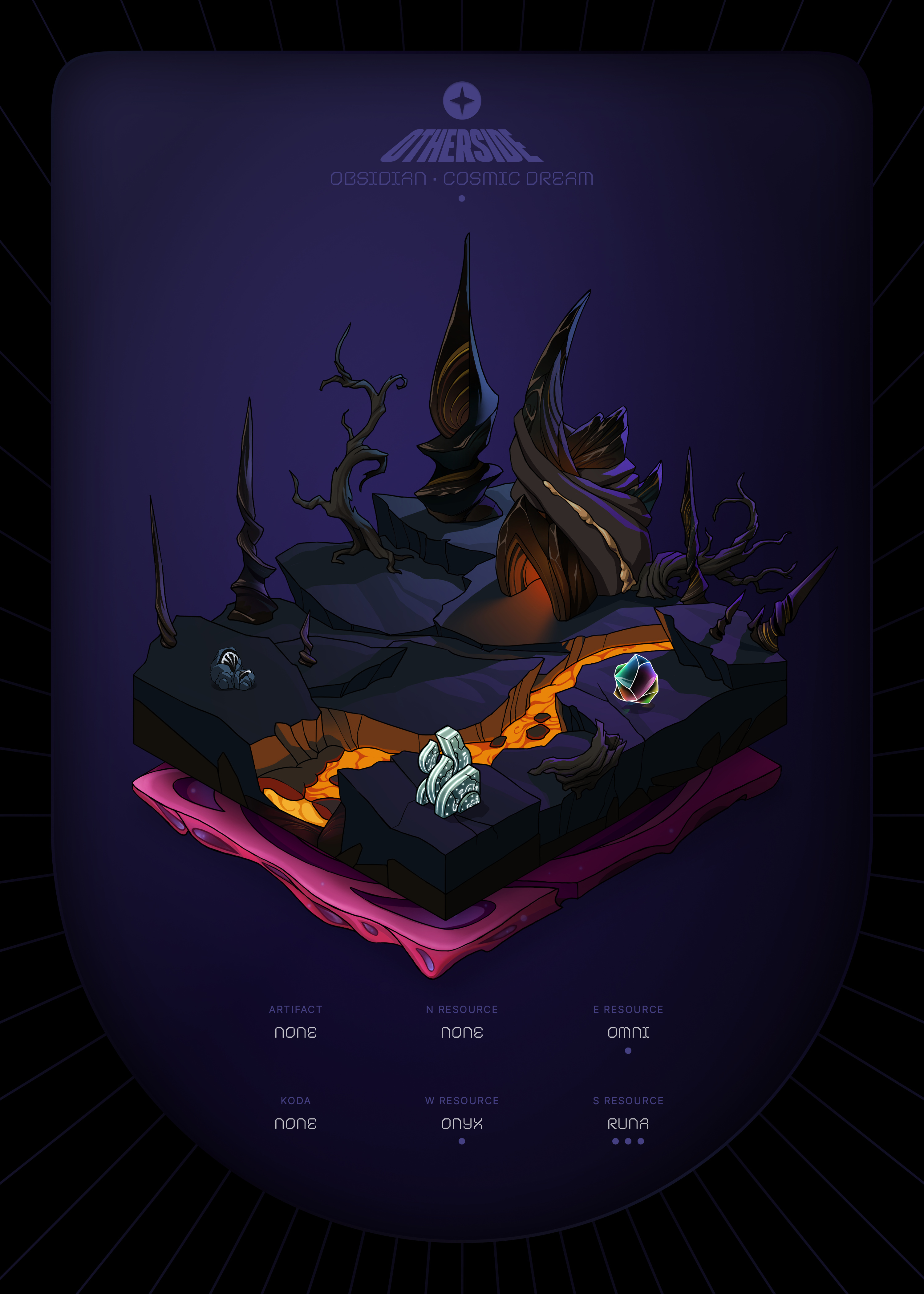 Otherdeed #91704 — Obsidian