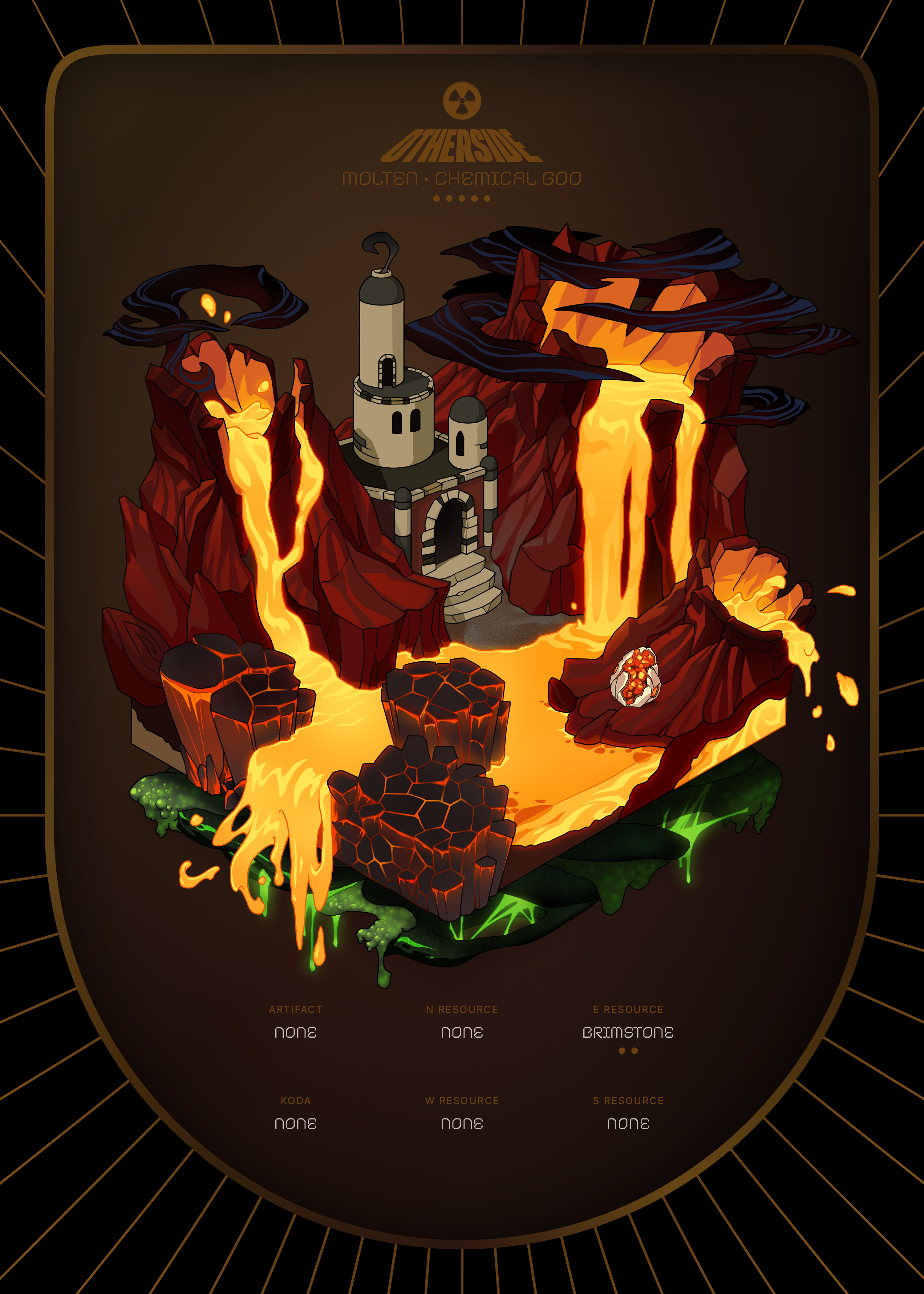 Otherdeed #19033 — Molten