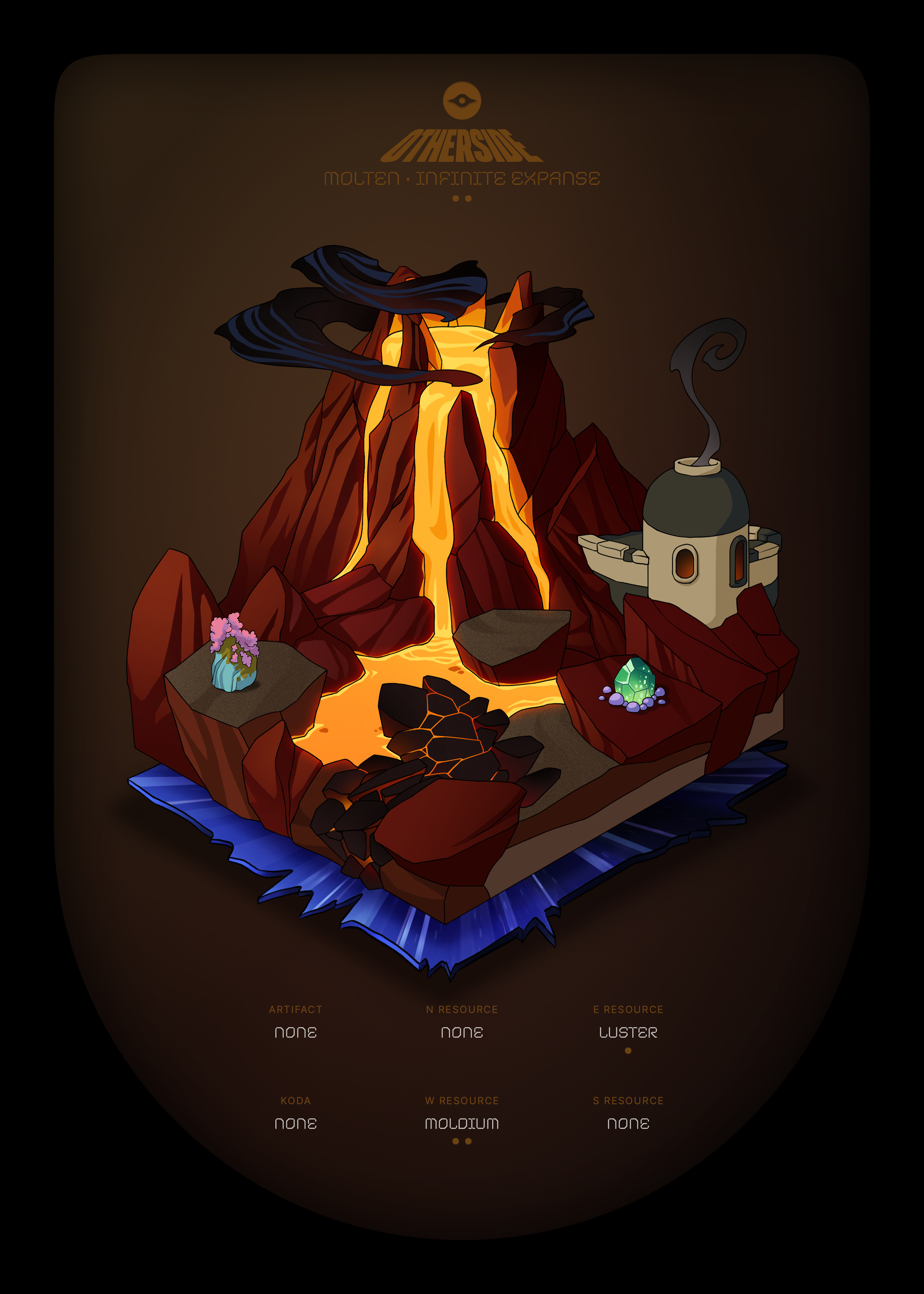 Otherdeed #54490 — Molten