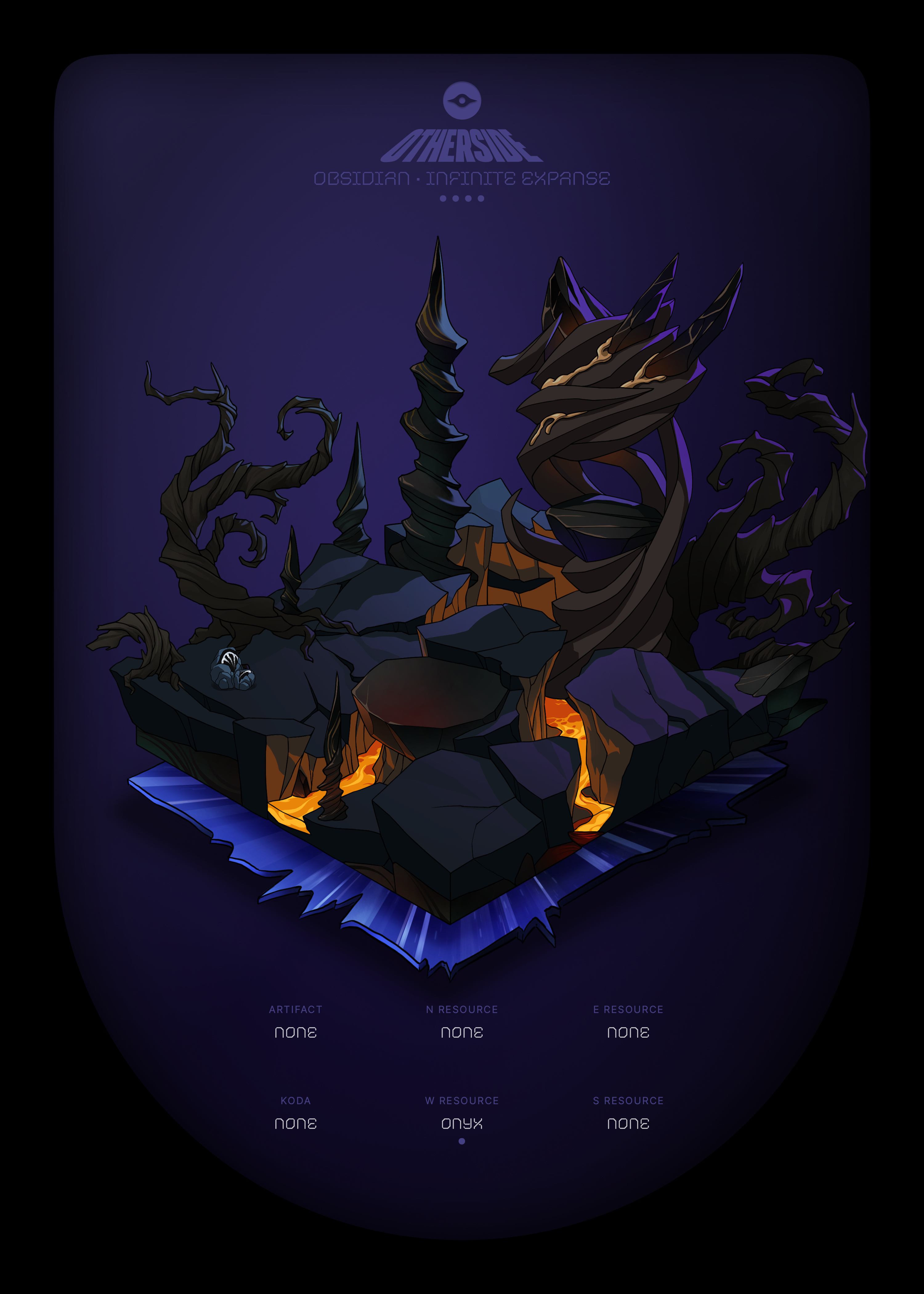 Otherdeed #49195 — Obsidian