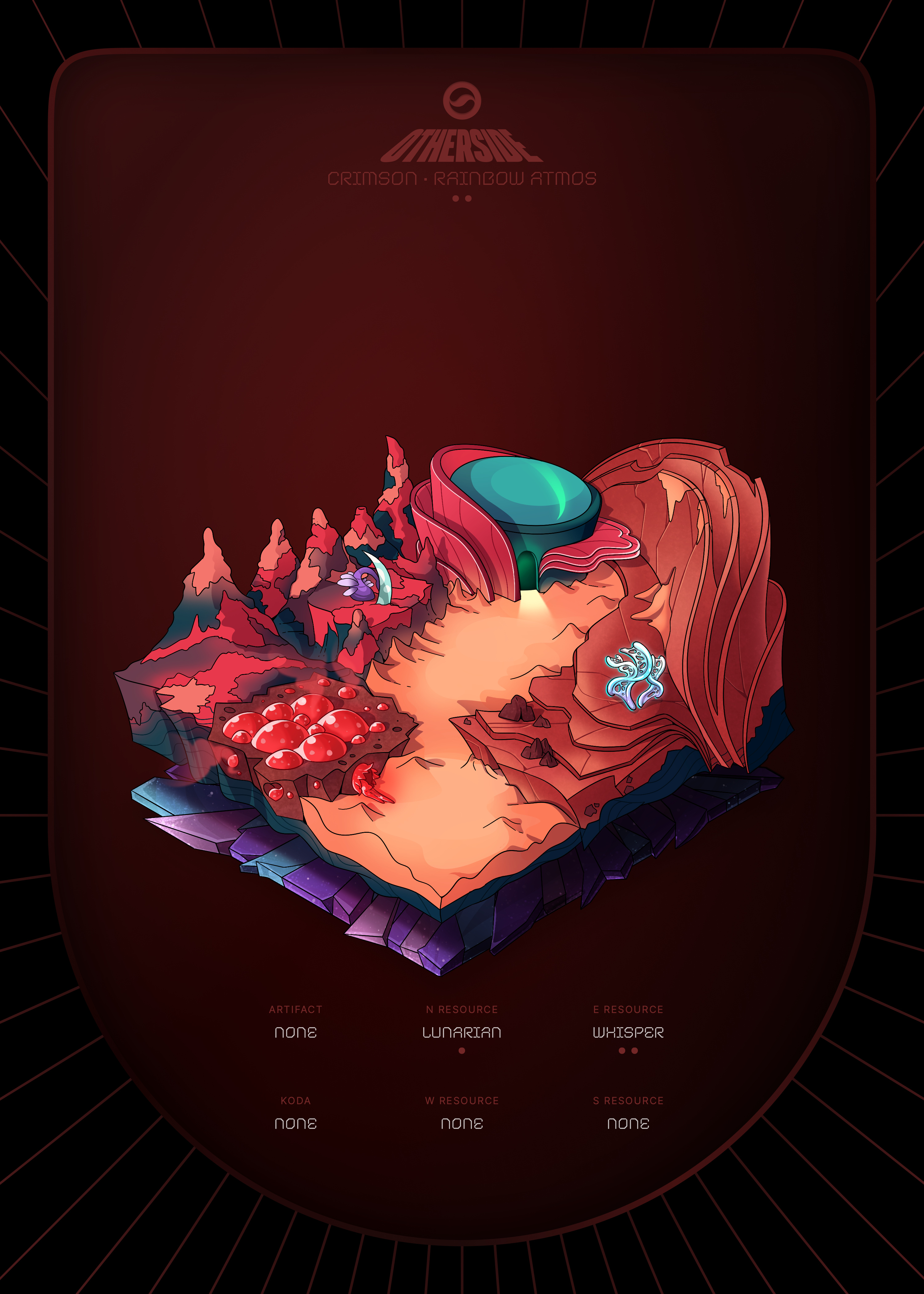 Otherdeed #78422 — Crimson