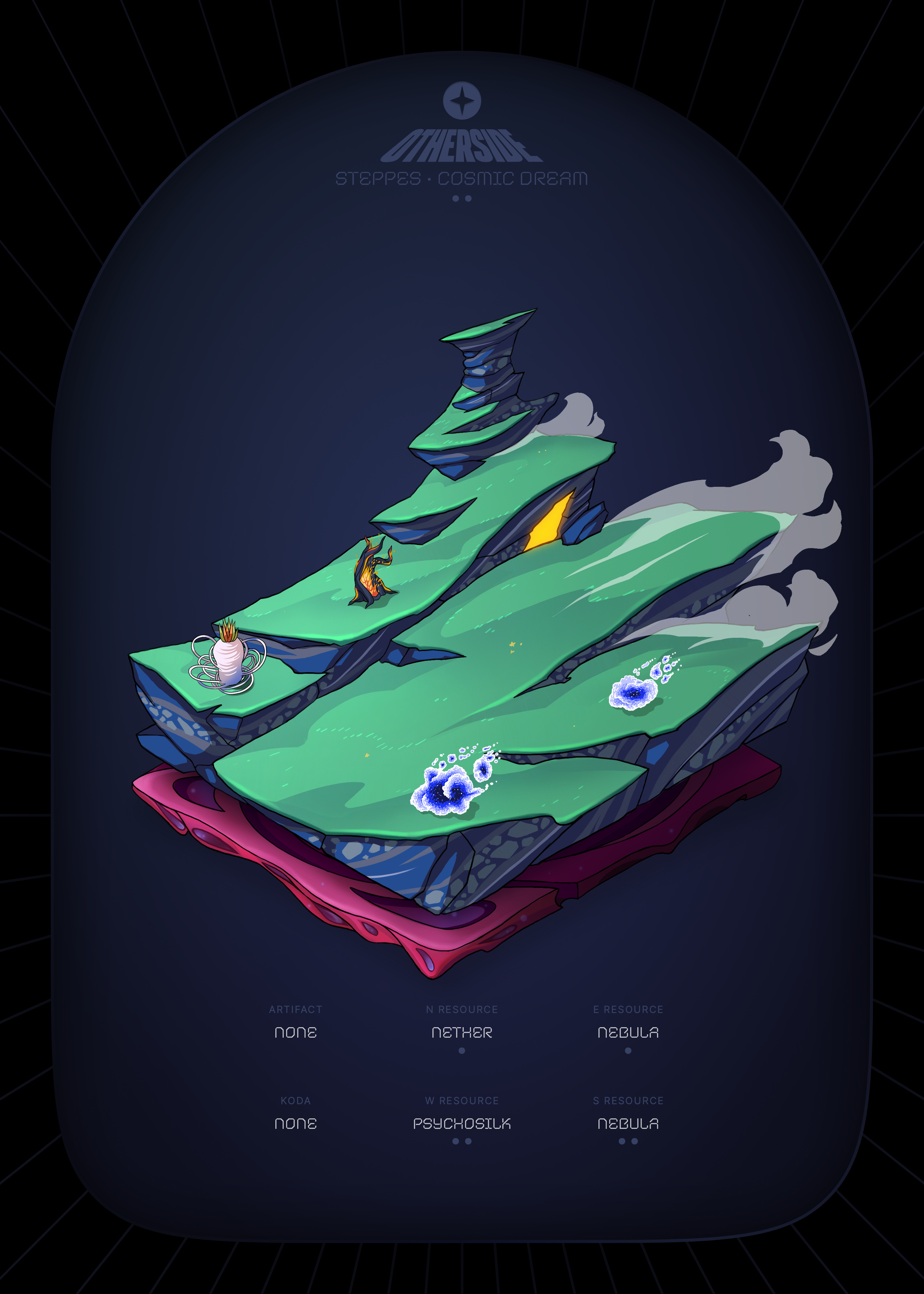 Otherdeed #88889 — Steppes