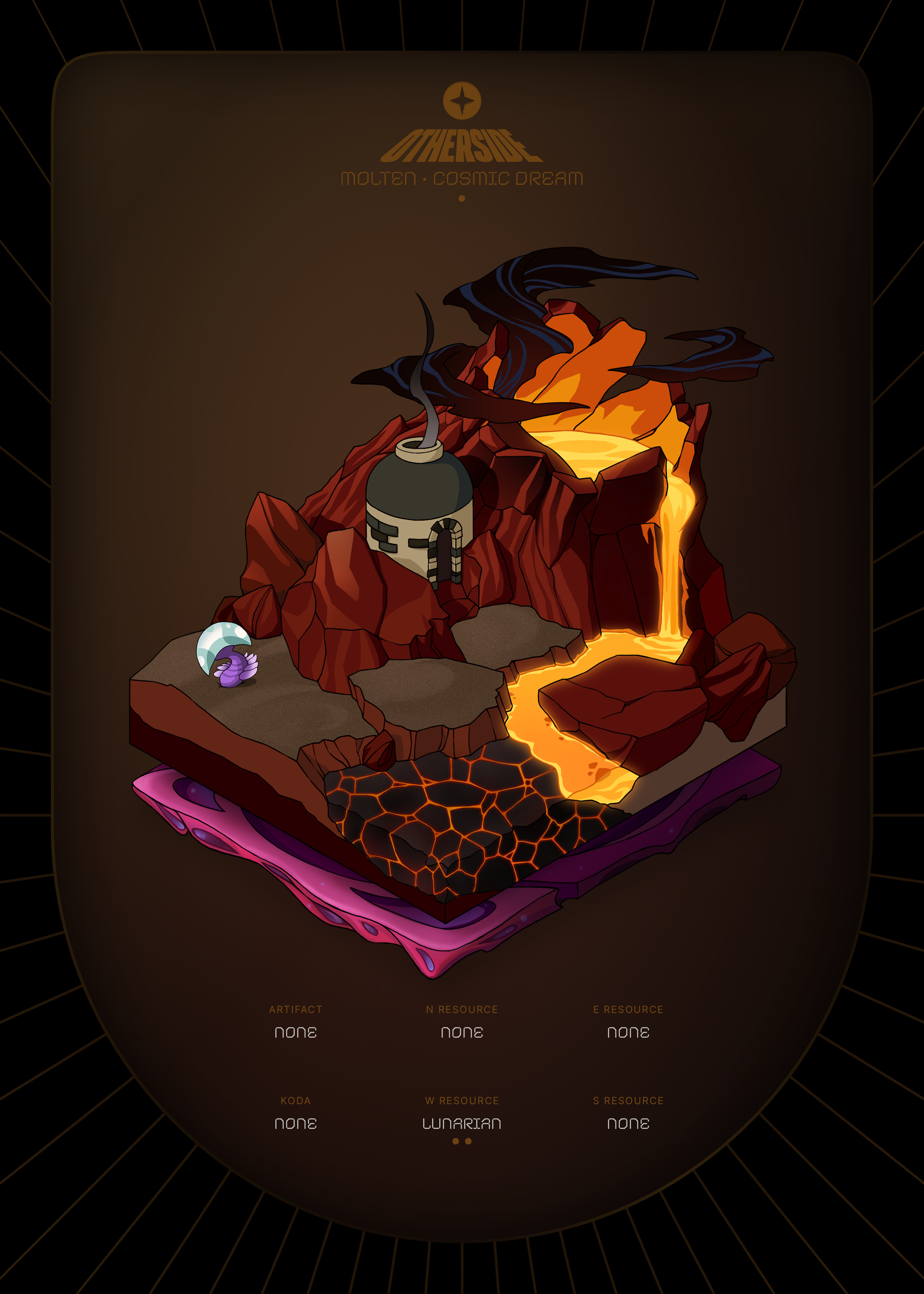 Otherdeed #39233 — Molten
