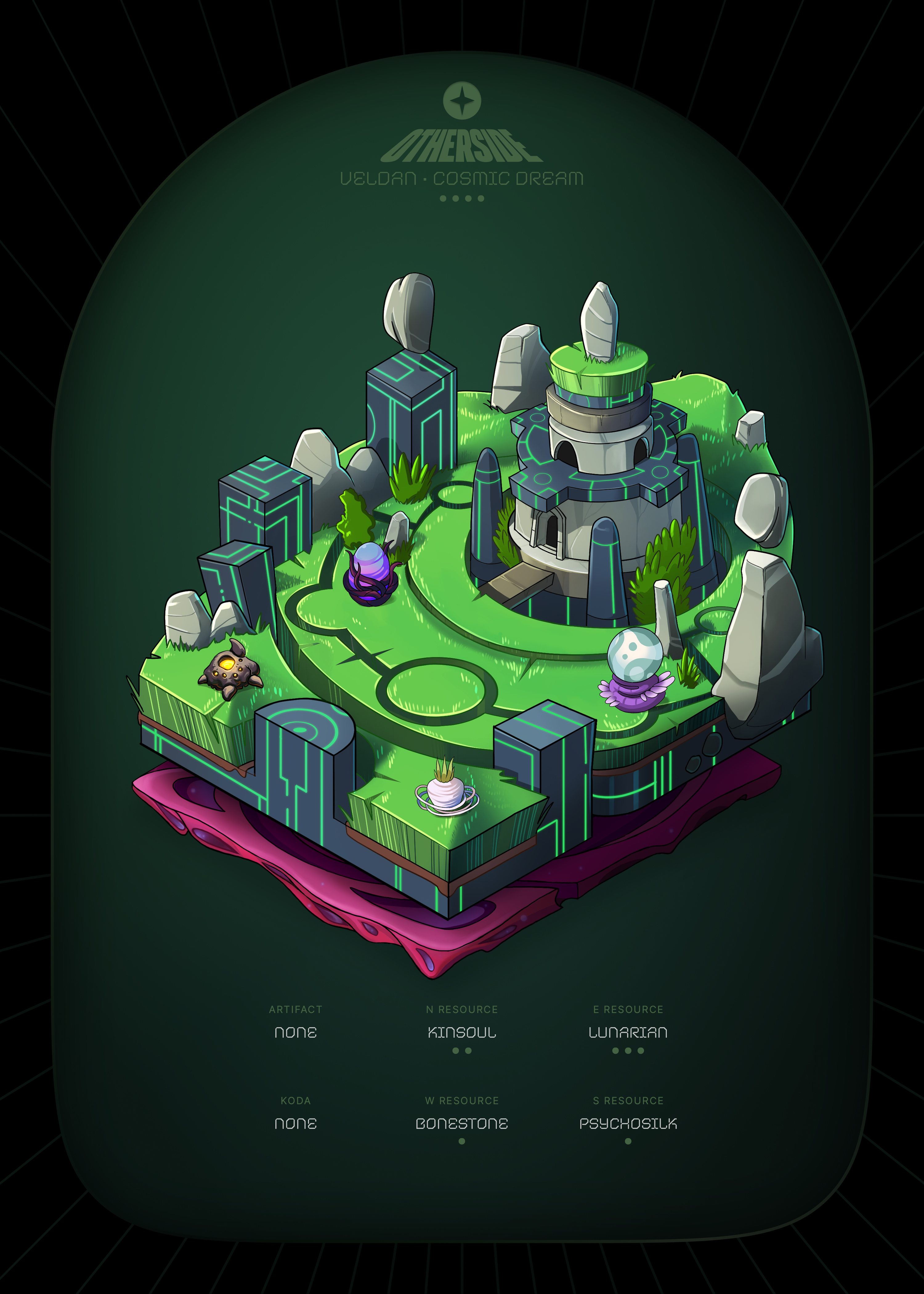 Otherdeed #32748 — Veldan