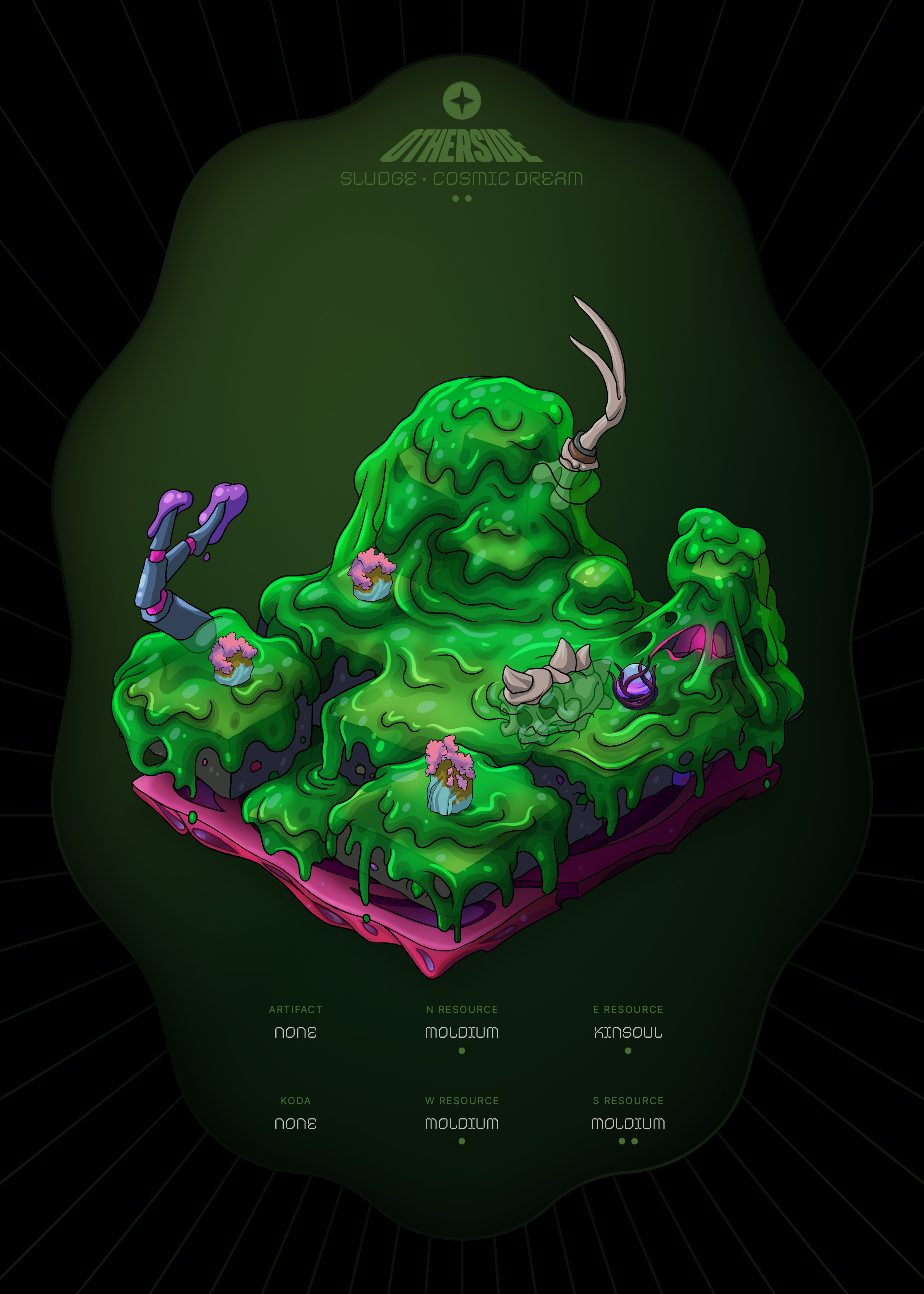 Otherdeed #97619 — Sludge