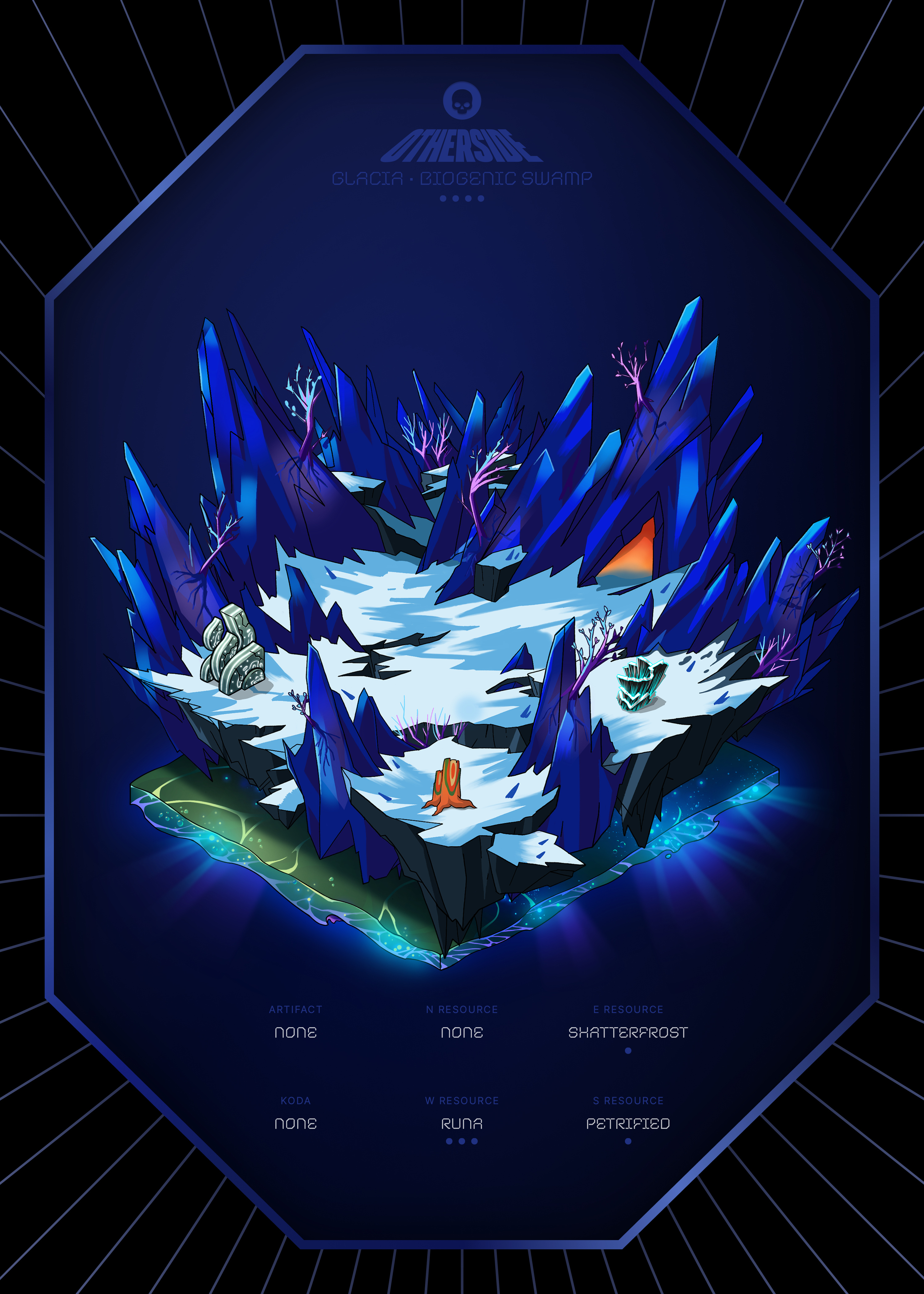 Otherdeed #5260 — Glacia