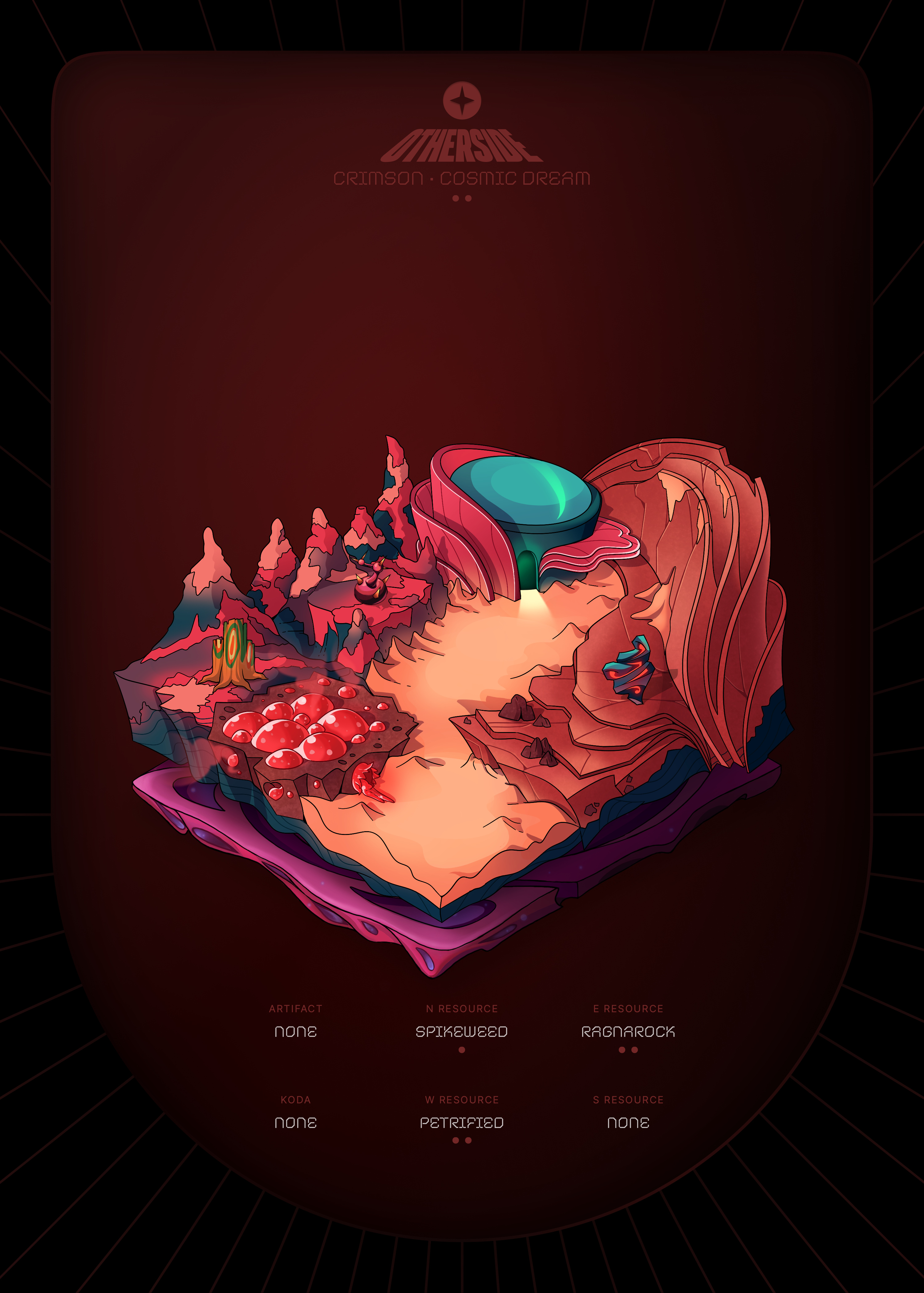 Otherdeed #94652 — Crimson
