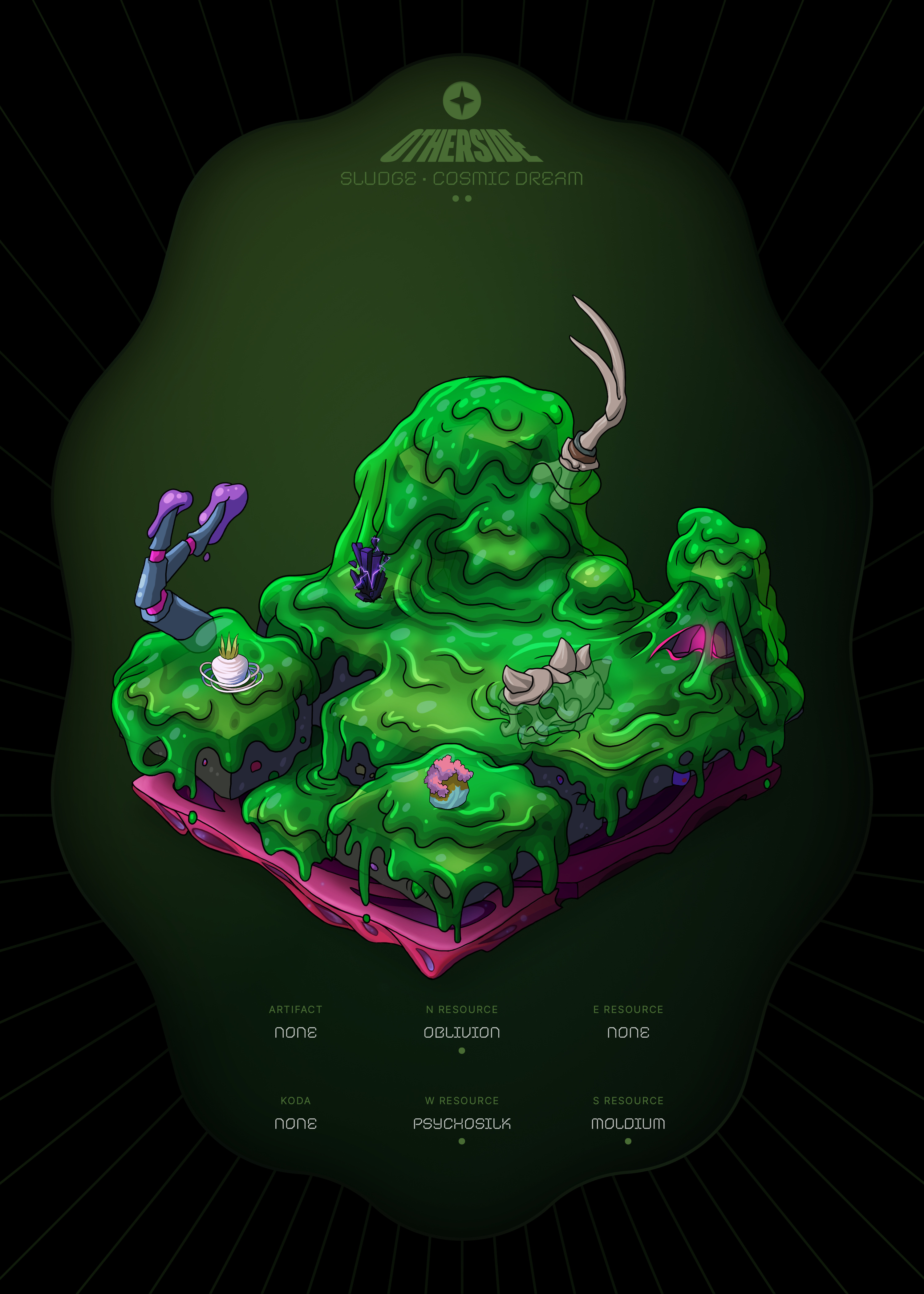 Otherdeed #30163 — Sludge