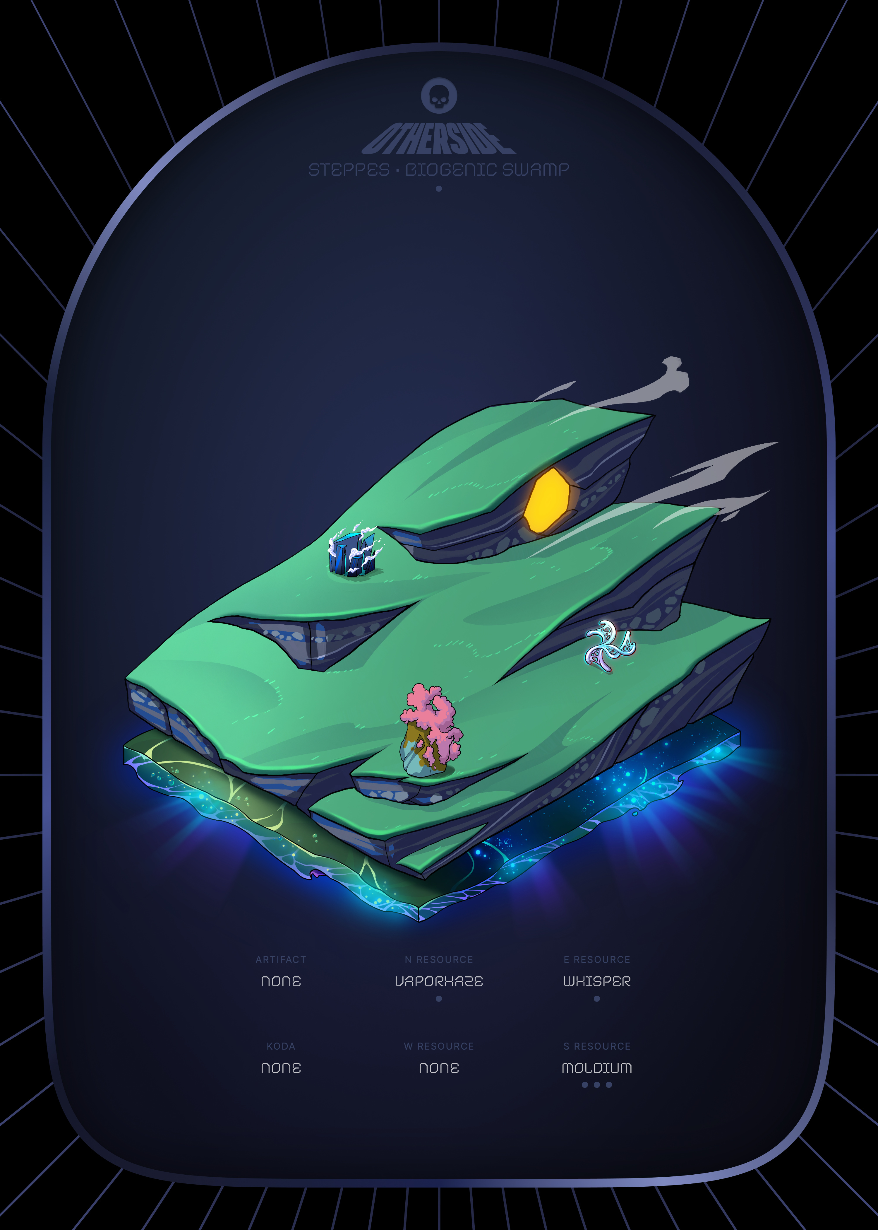 Otherdeed #9716 — Steppes