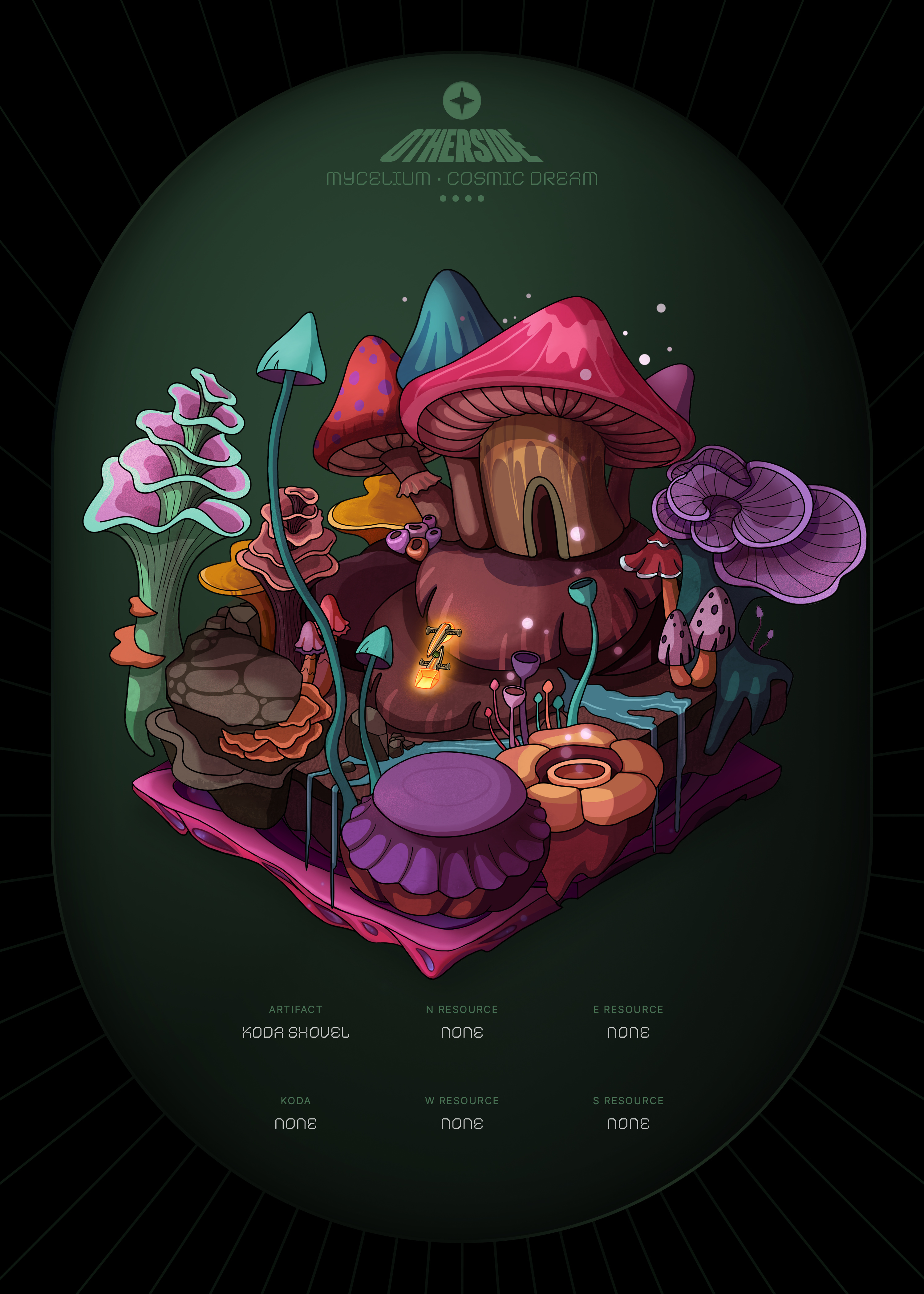 Otherdeed #31898 — Mycelium
