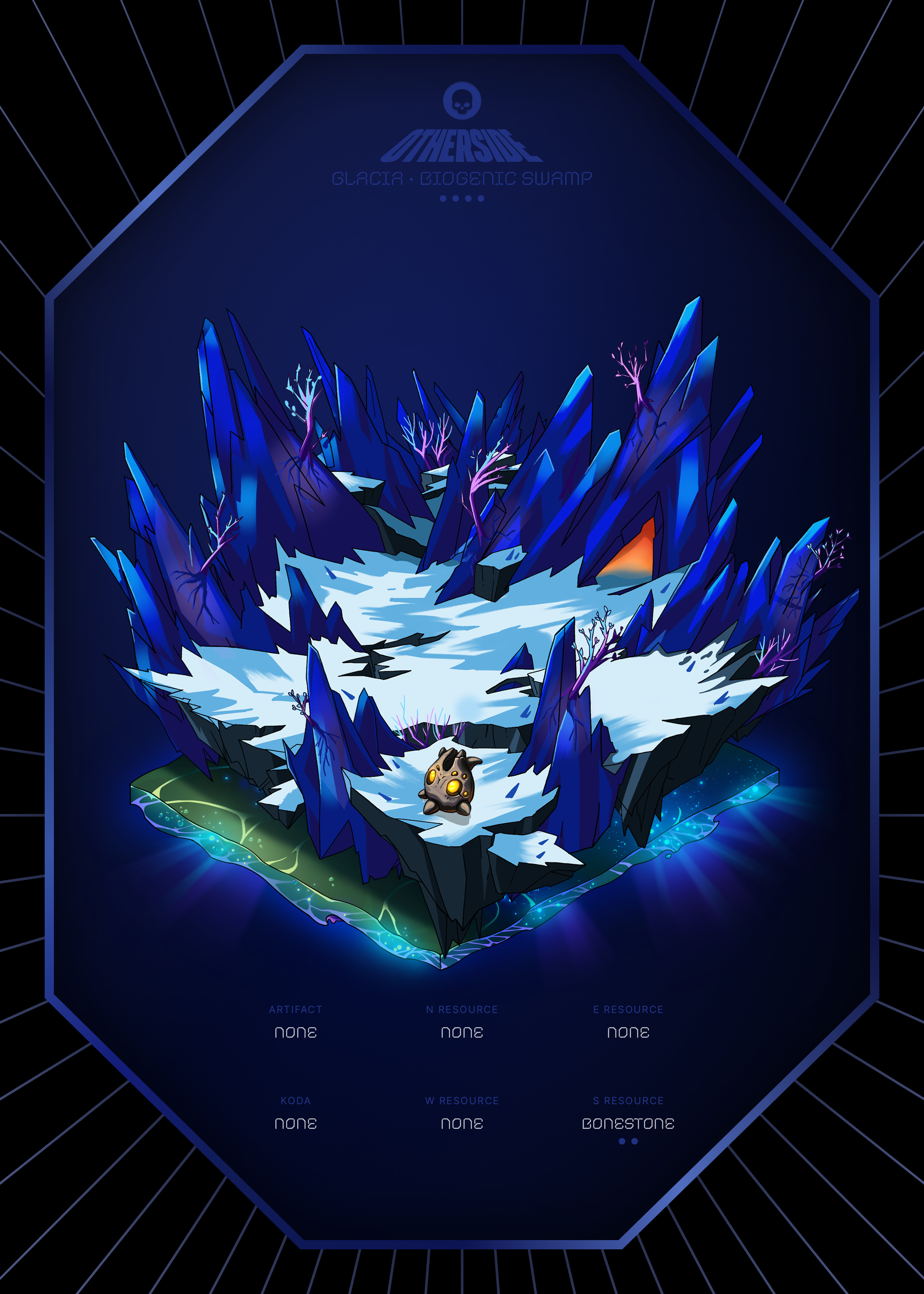 Otherdeed #8008 — Glacia