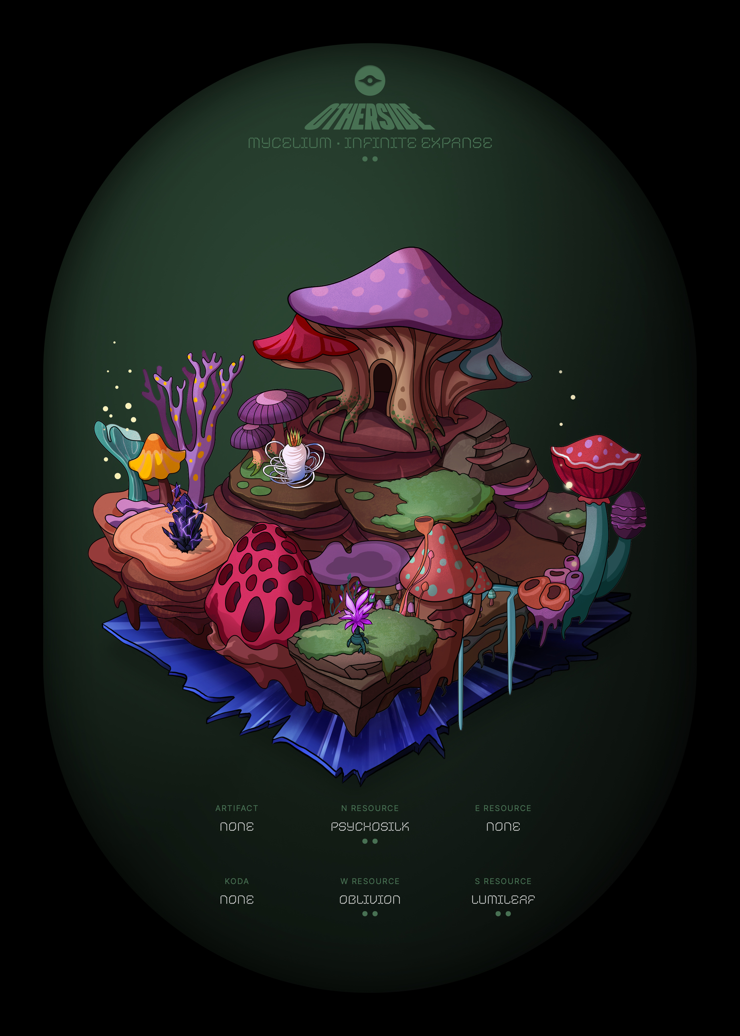 Otherdeed #52390 — Mycelium