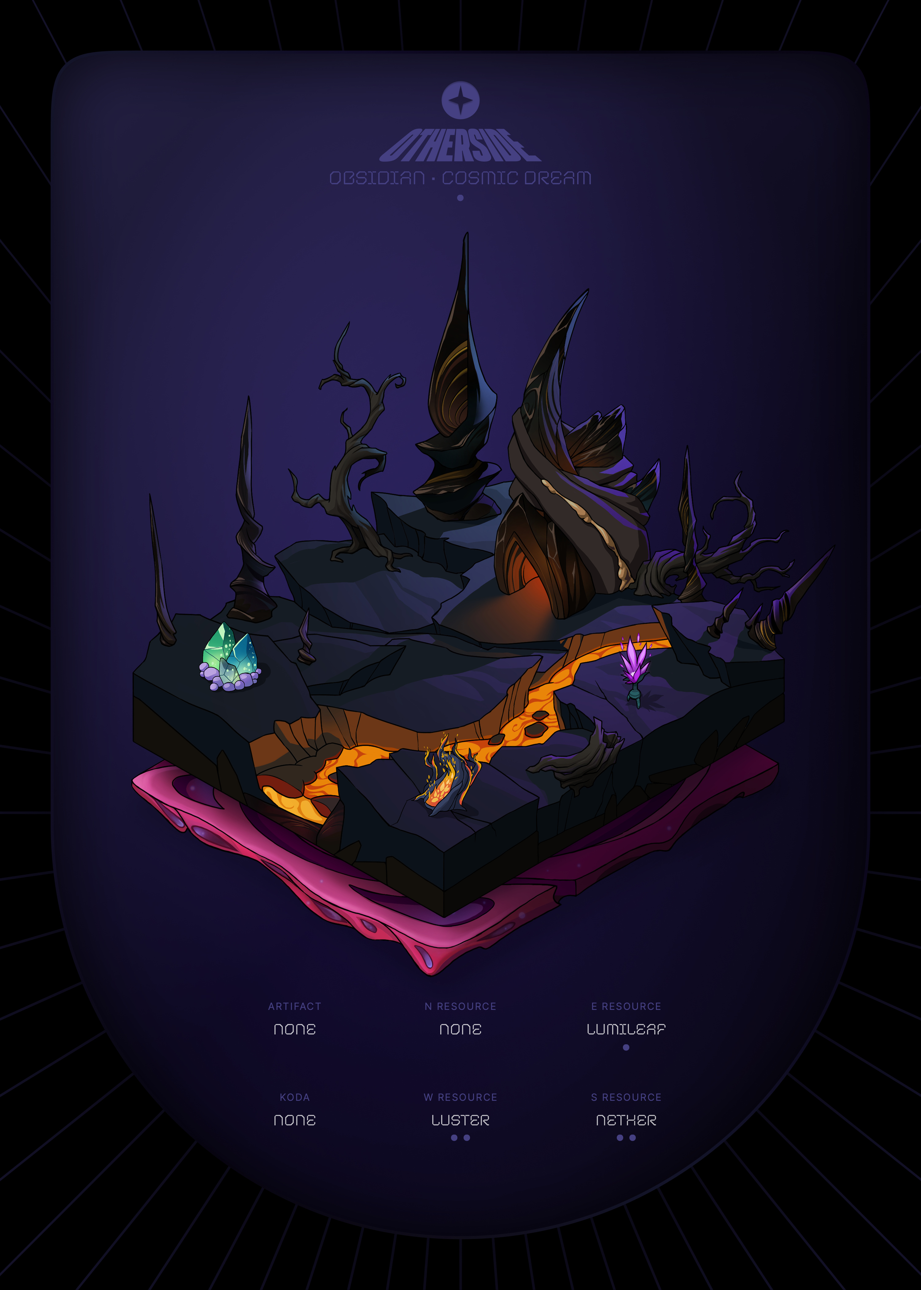 Otherdeed #33397 — Obsidian