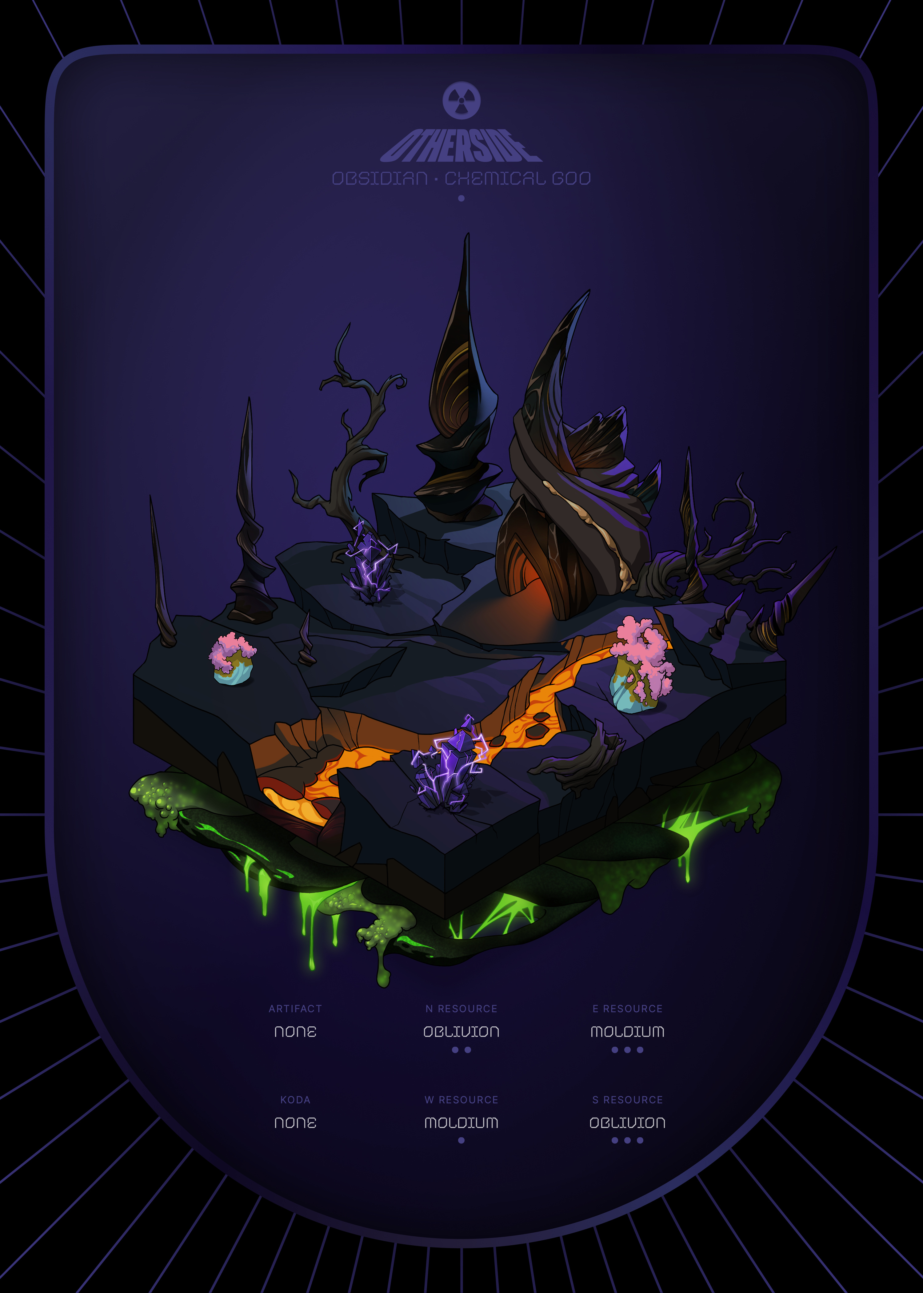 Otherdeed #26788 — Obsidian