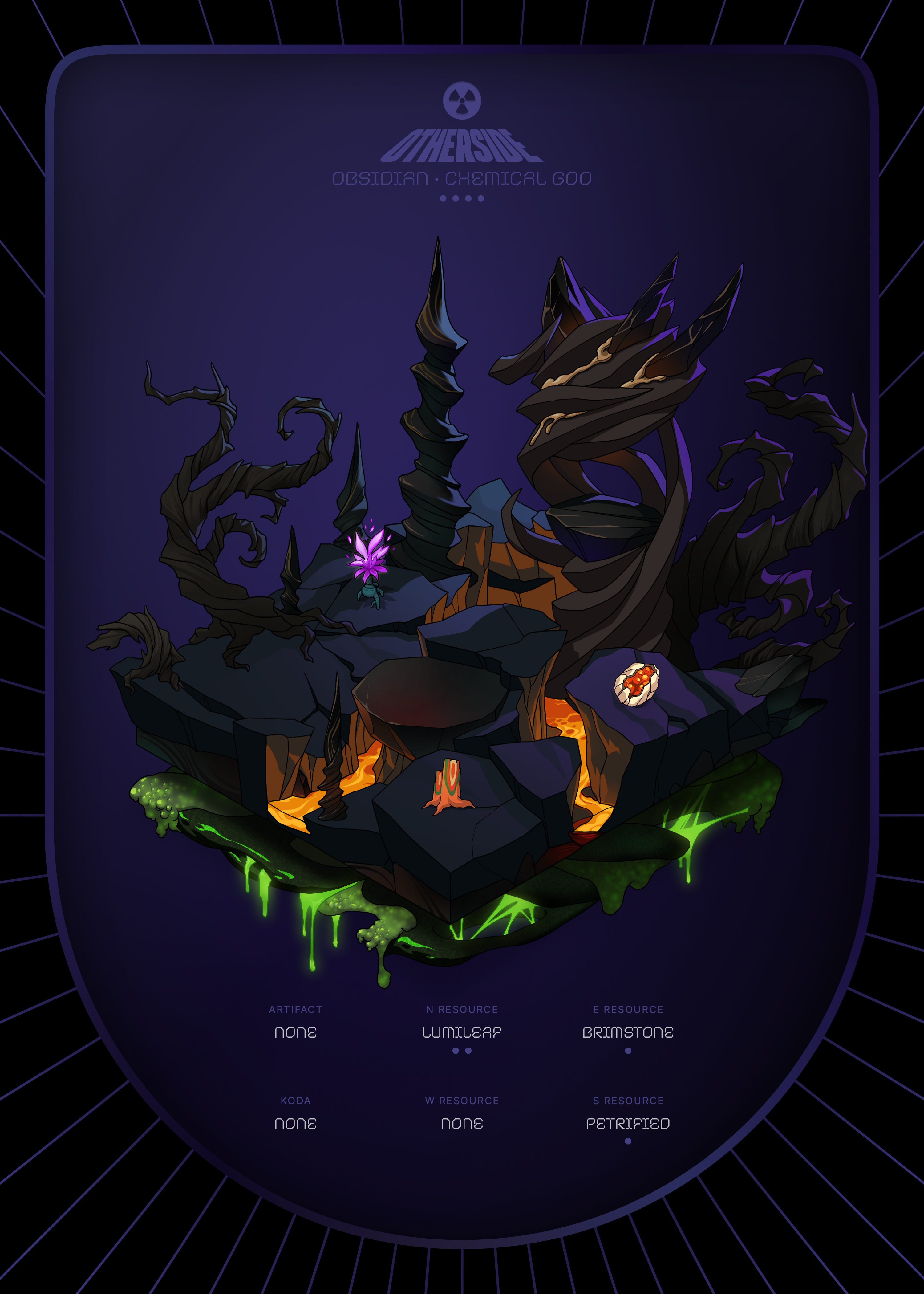 Otherdeed #24814 — Obsidian