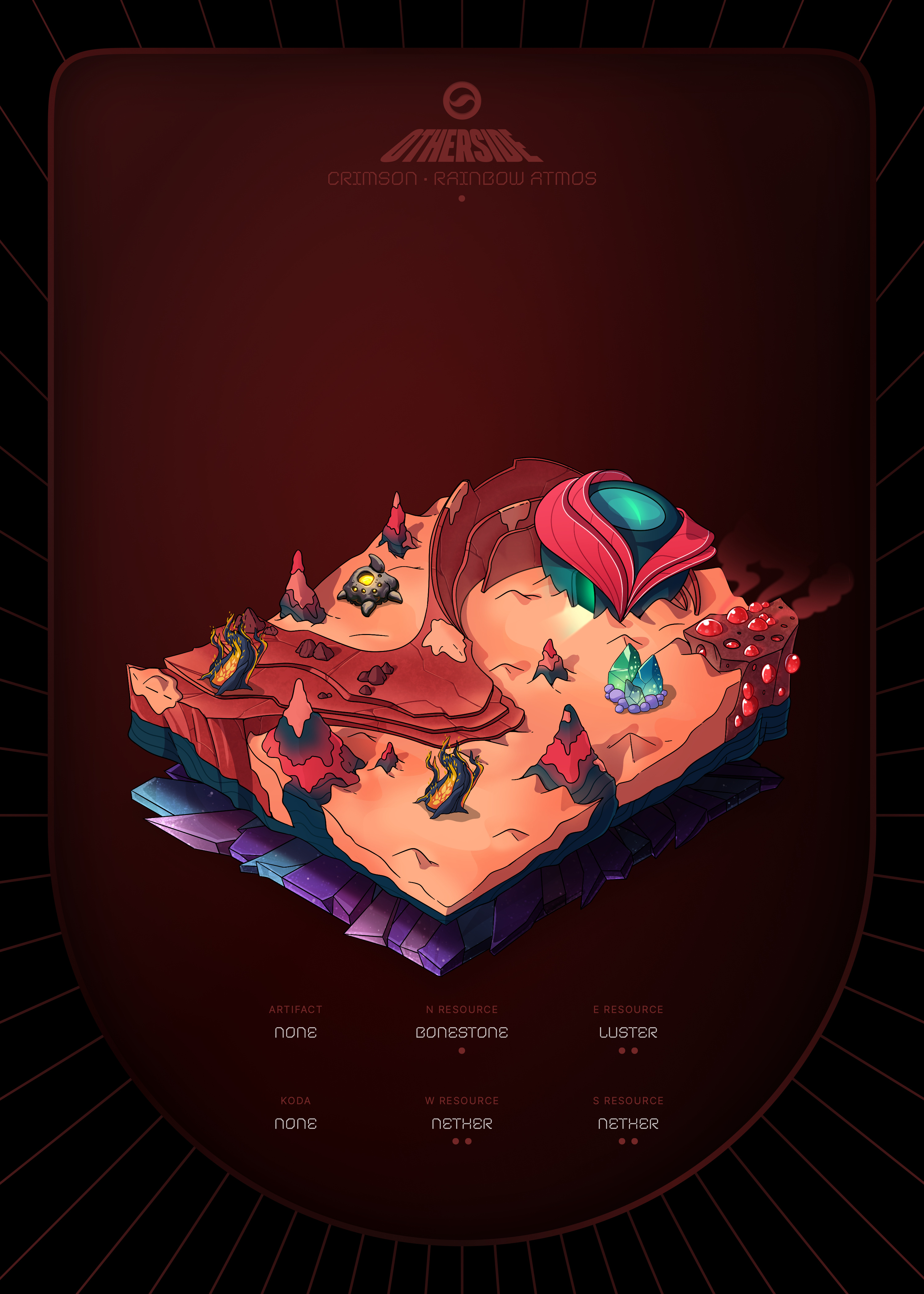 Otherdeed #72164 — Crimson