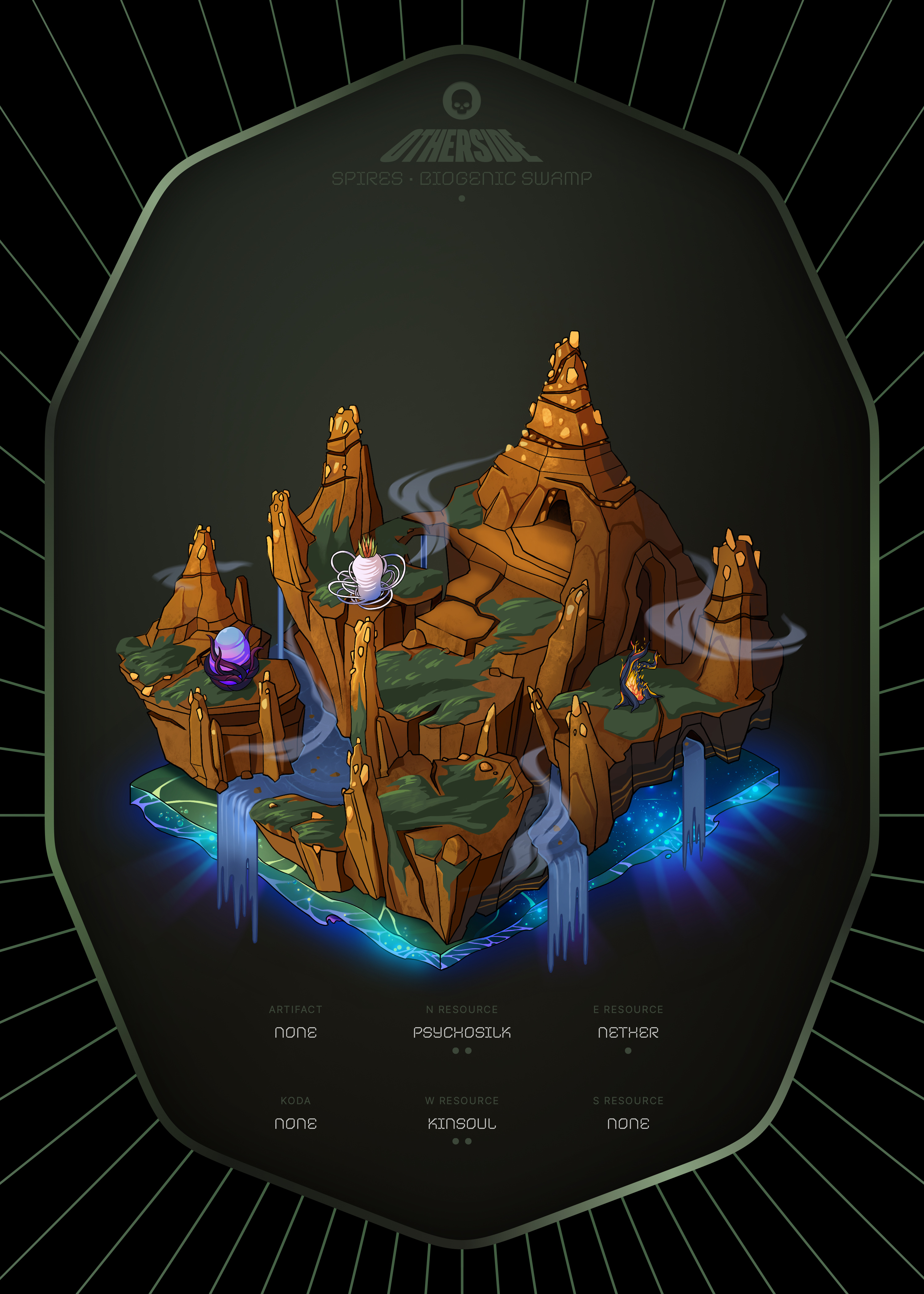 Otherdeed #7013 — Spires