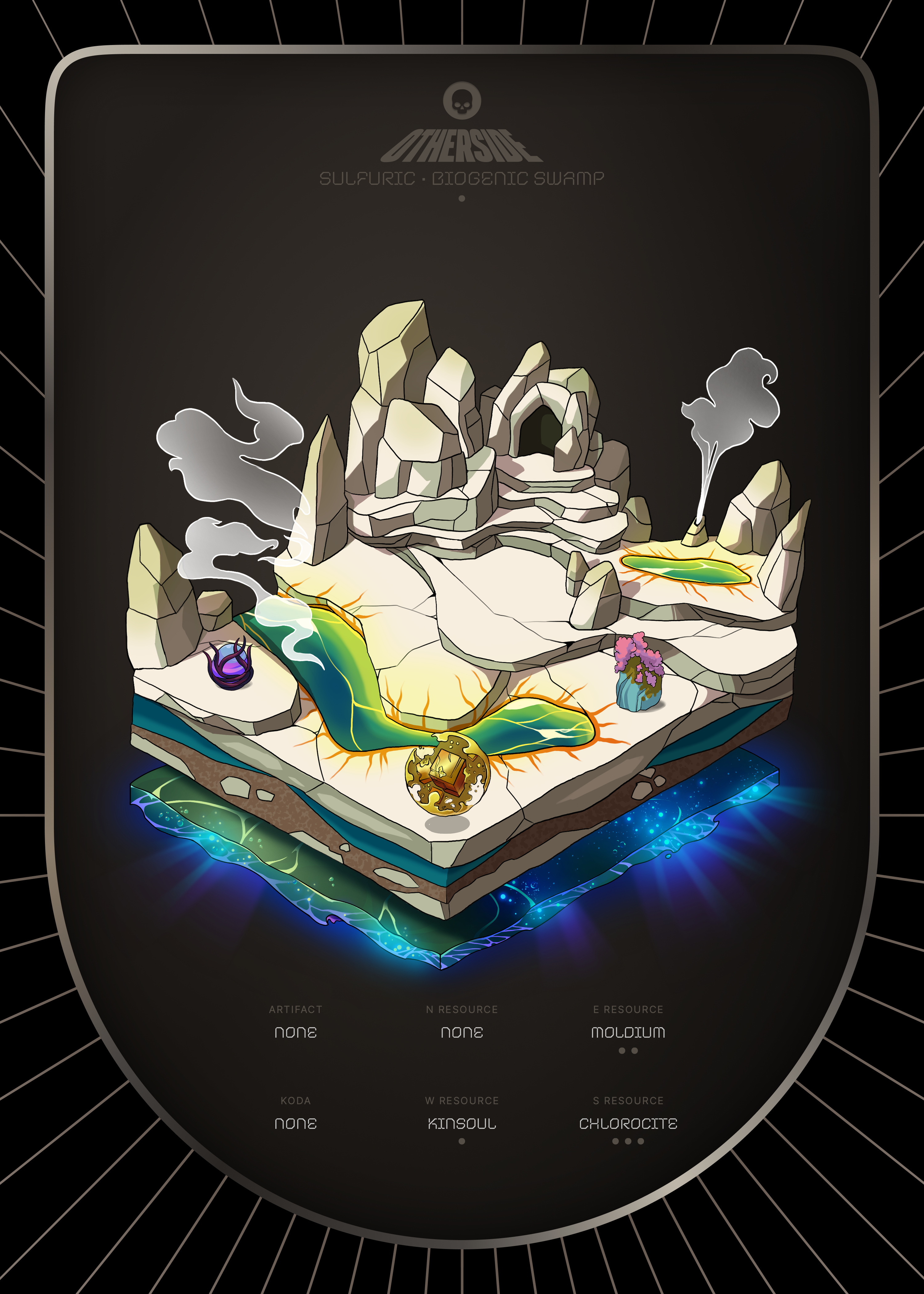 Otherdeed #1607 — Sulfuric