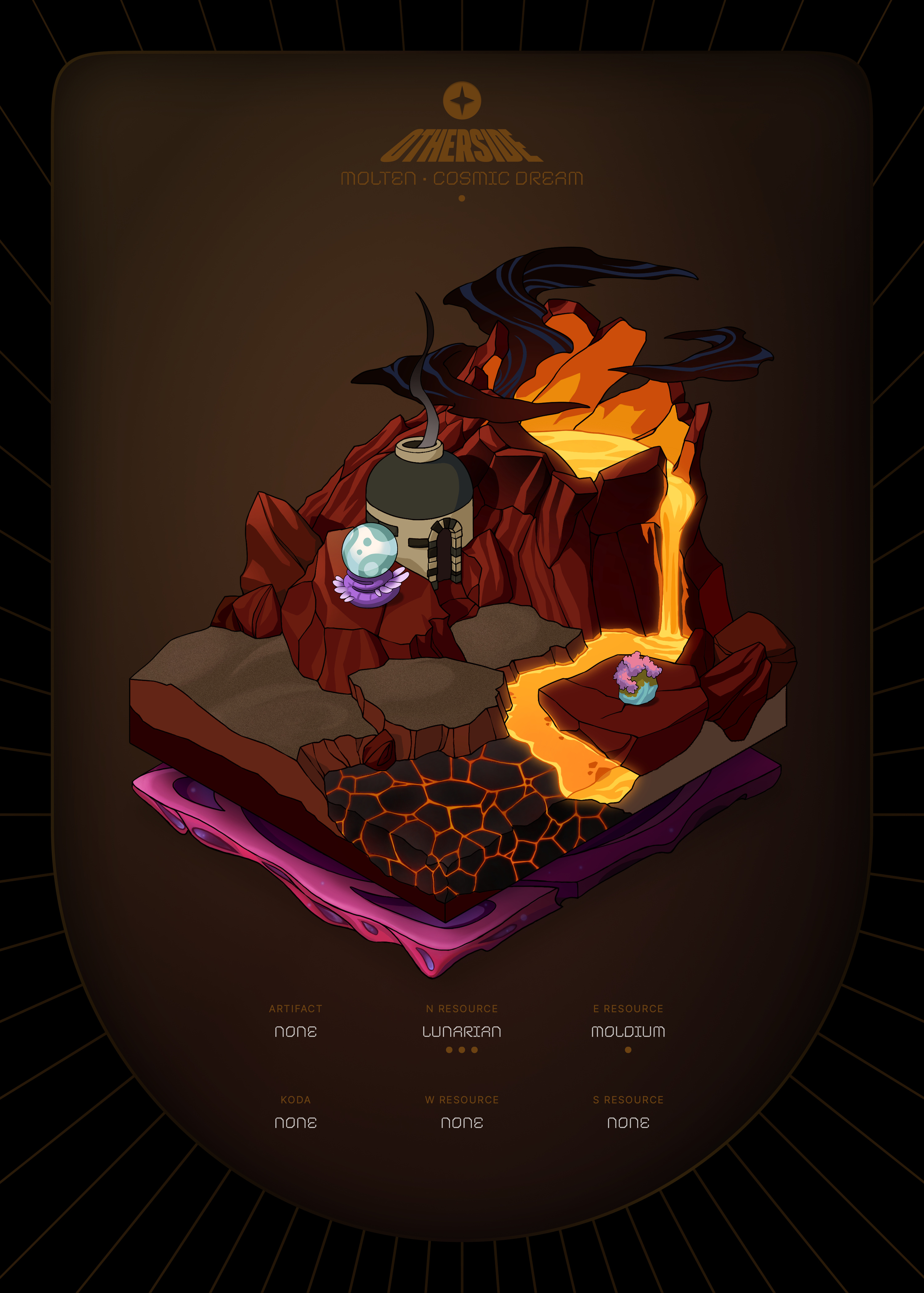 Otherdeed #91363 — Molten