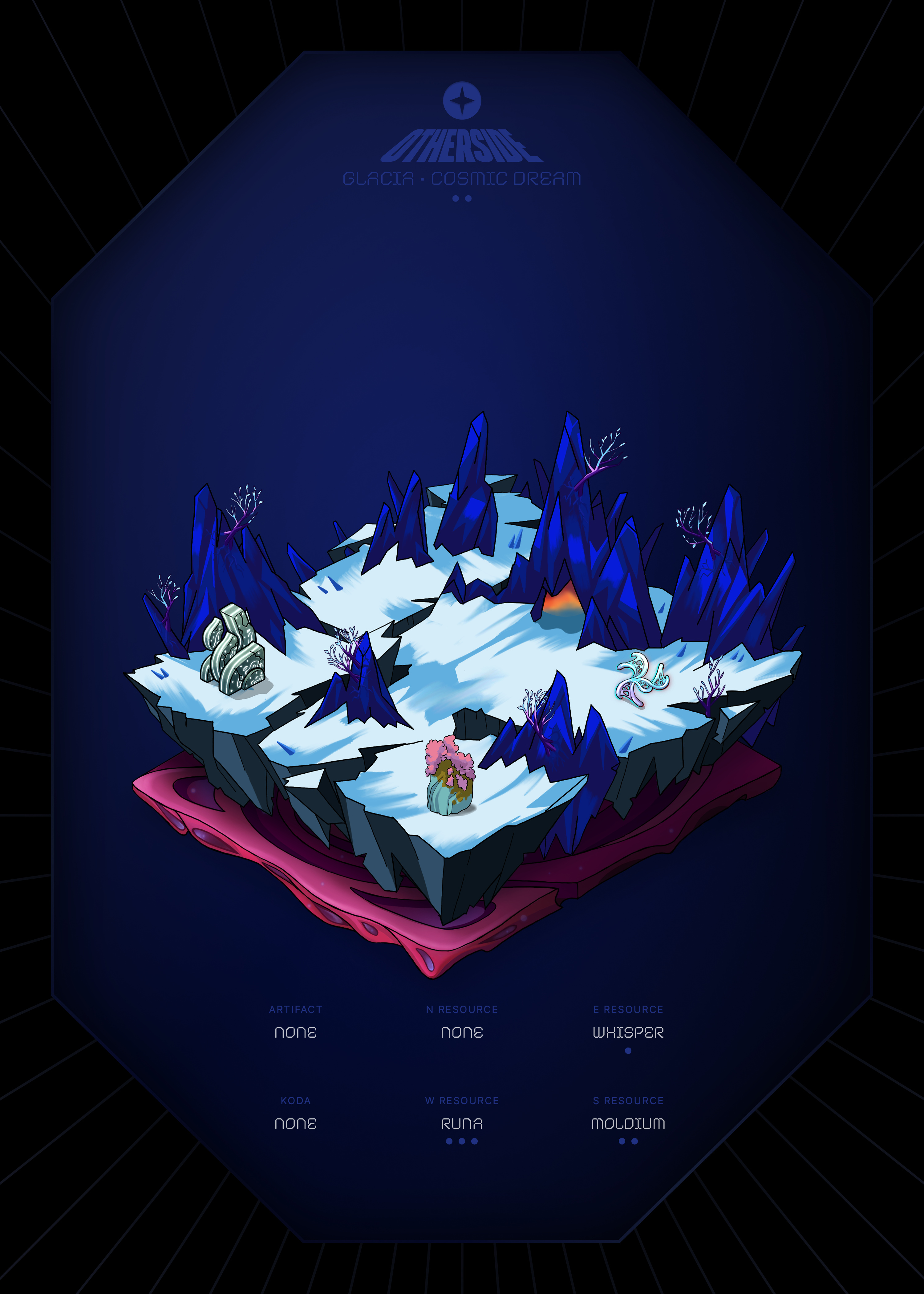 Otherdeed #99343 — Glacia