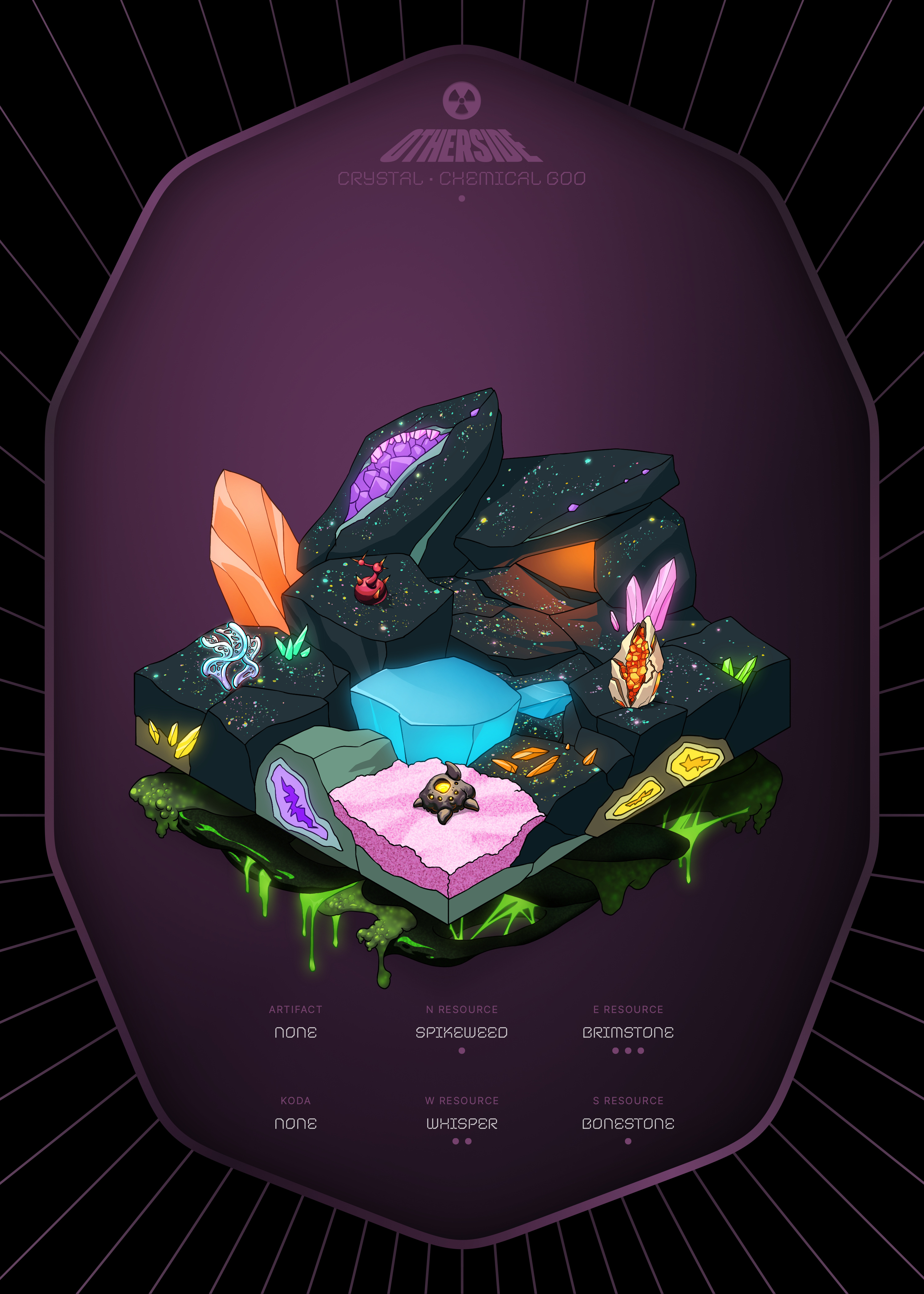 Otherdeed #10931 — Crystal