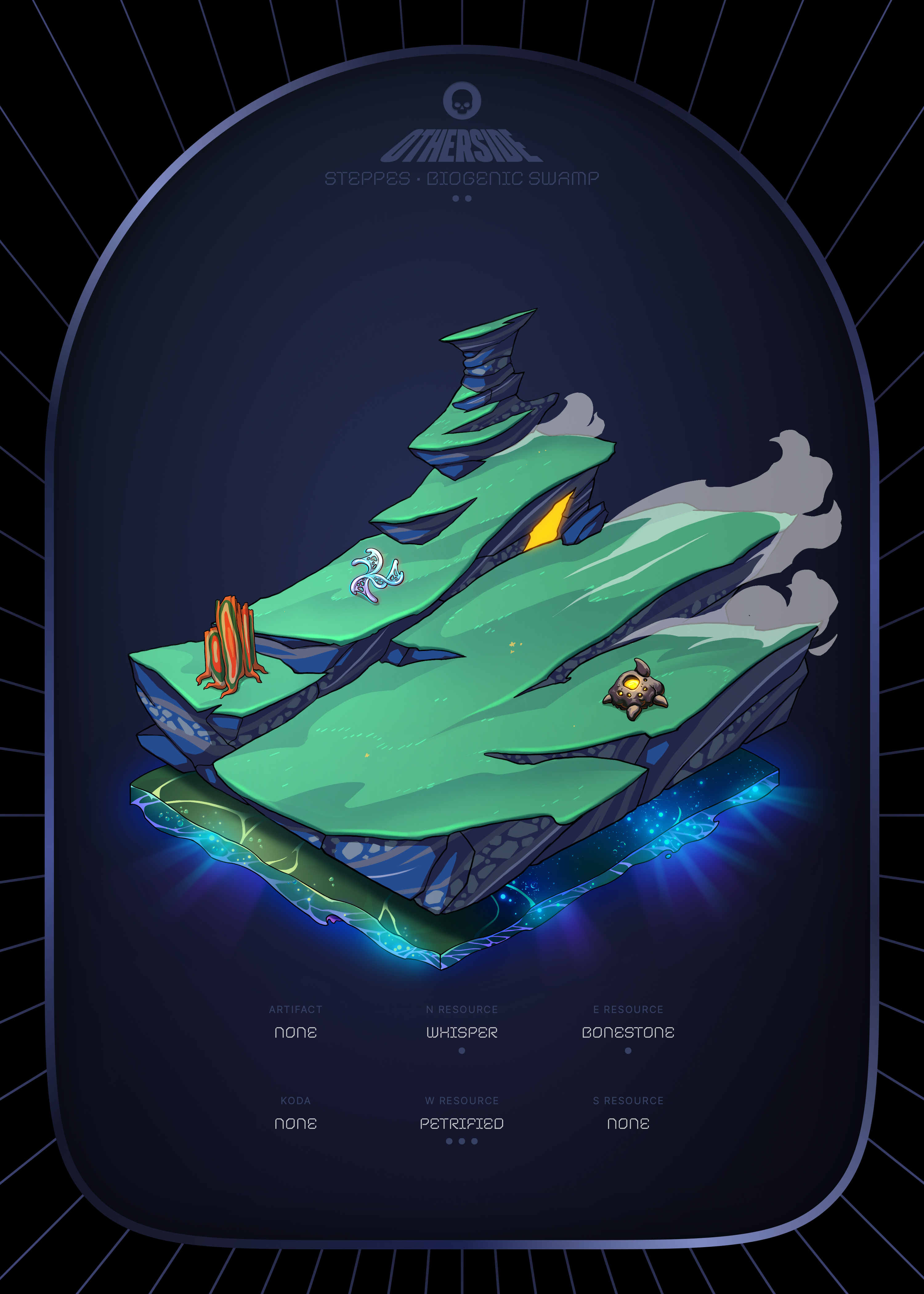 Otherdeed #5234 — Steppes