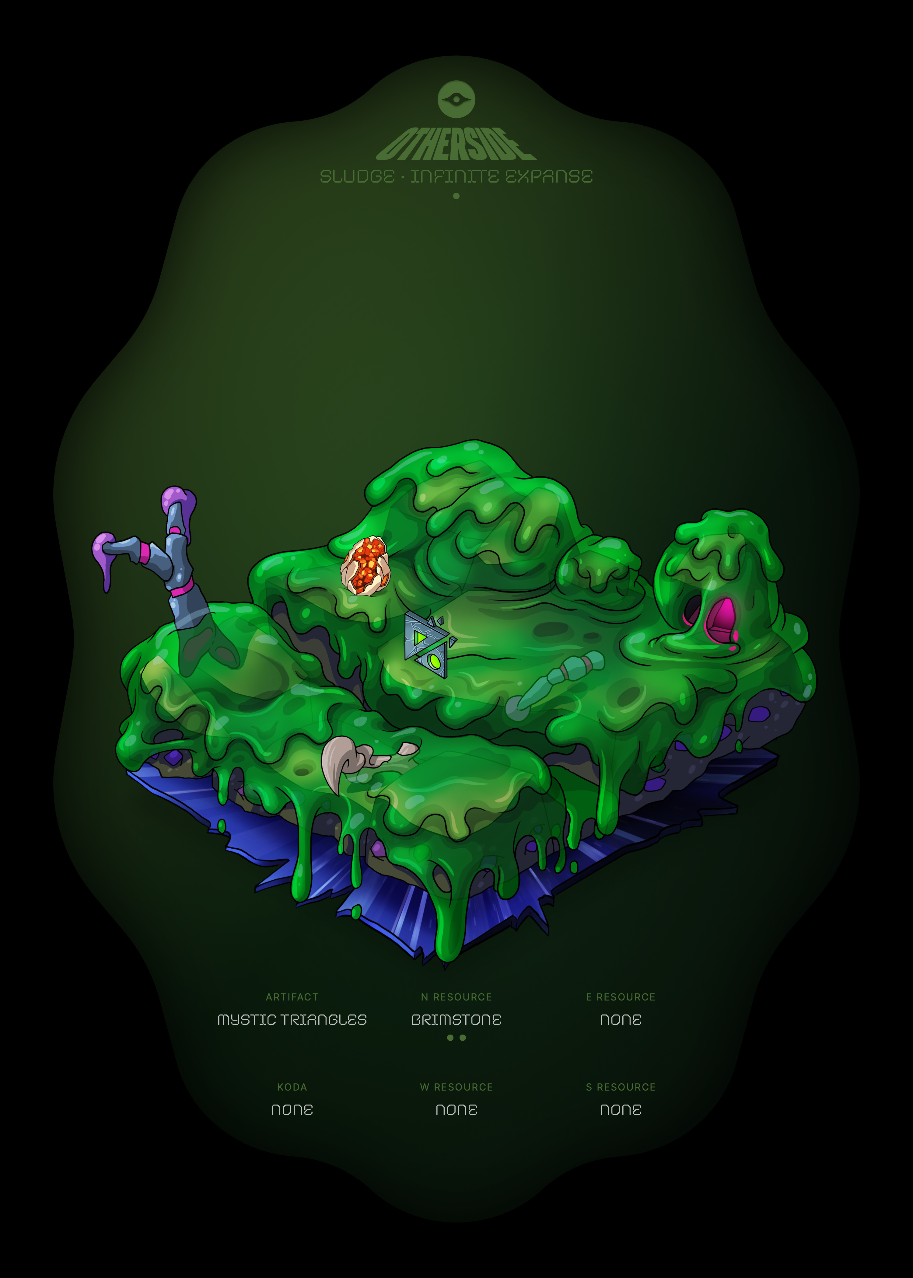 Otherdeed #58898 — Sludge