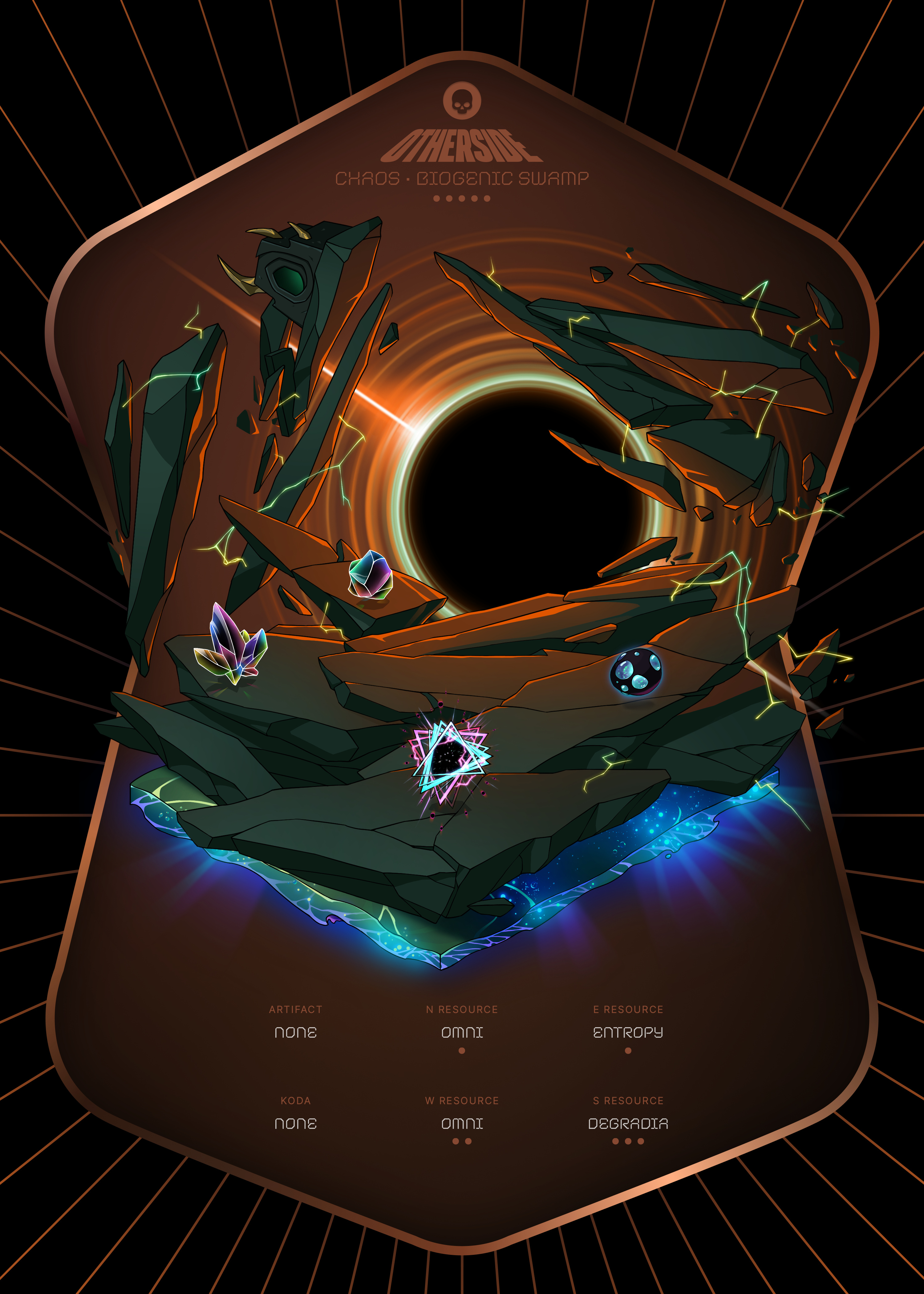 Otherdeed #7959 — Chaos