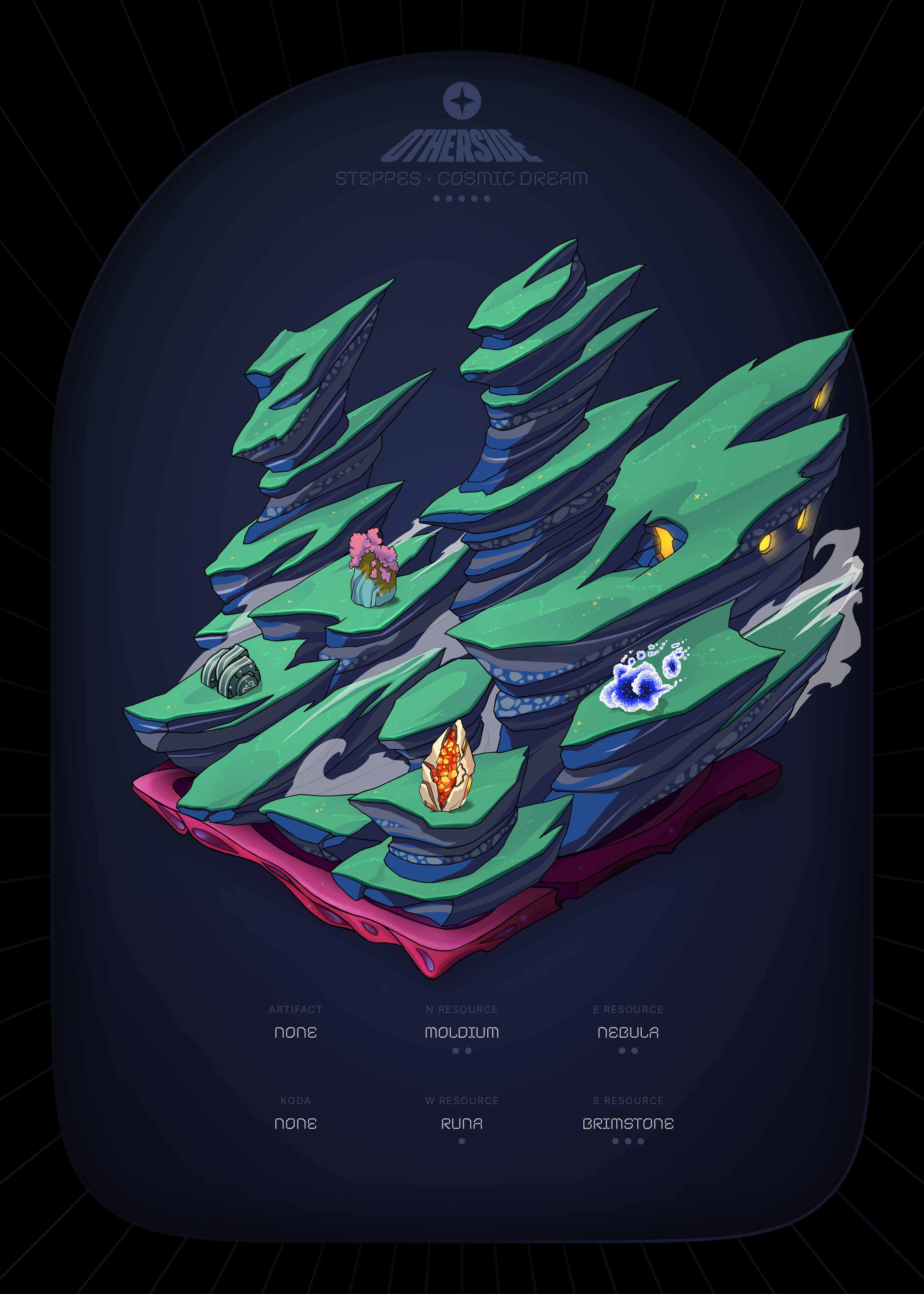 Otherdeed #99197 — Steppes