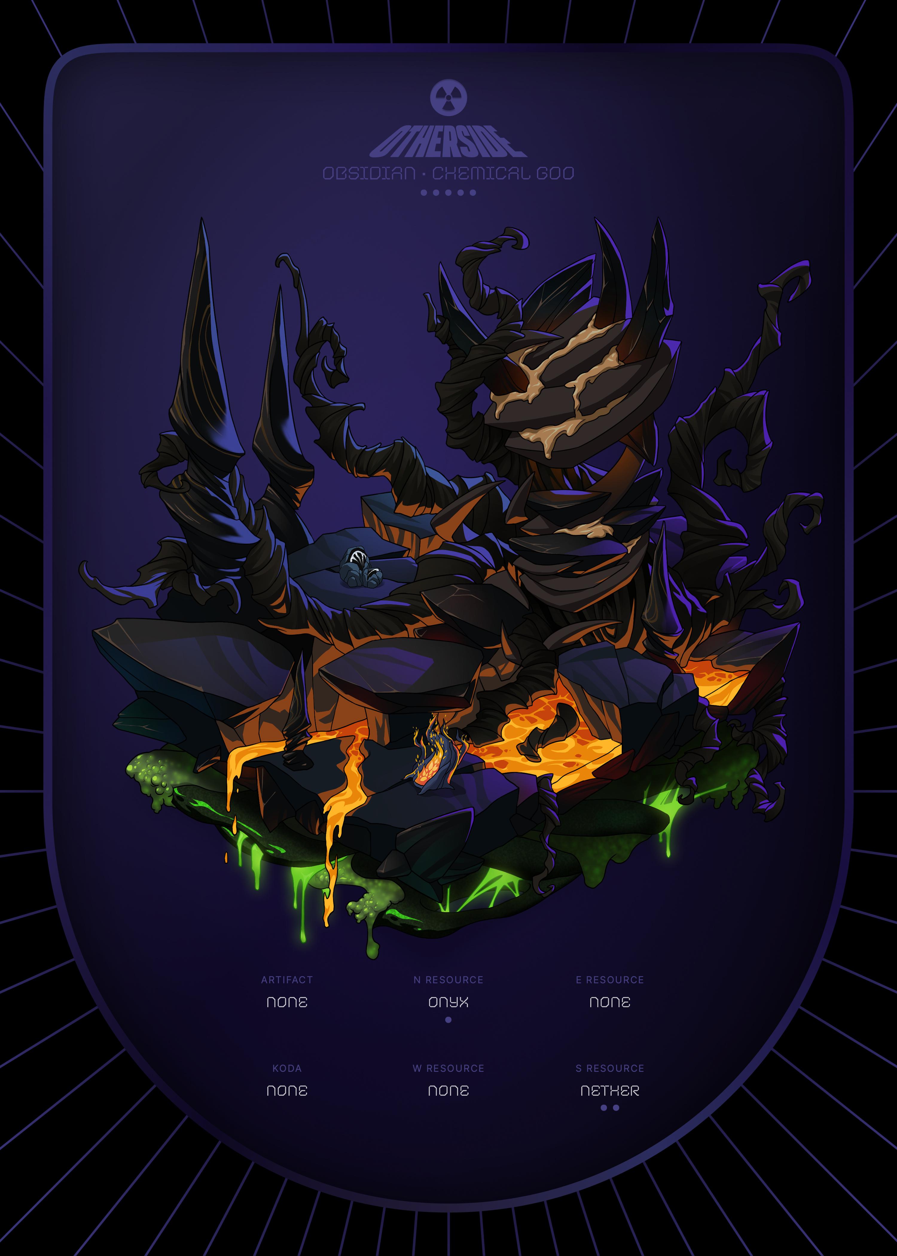 Otherdeed #27925 — Obsidian