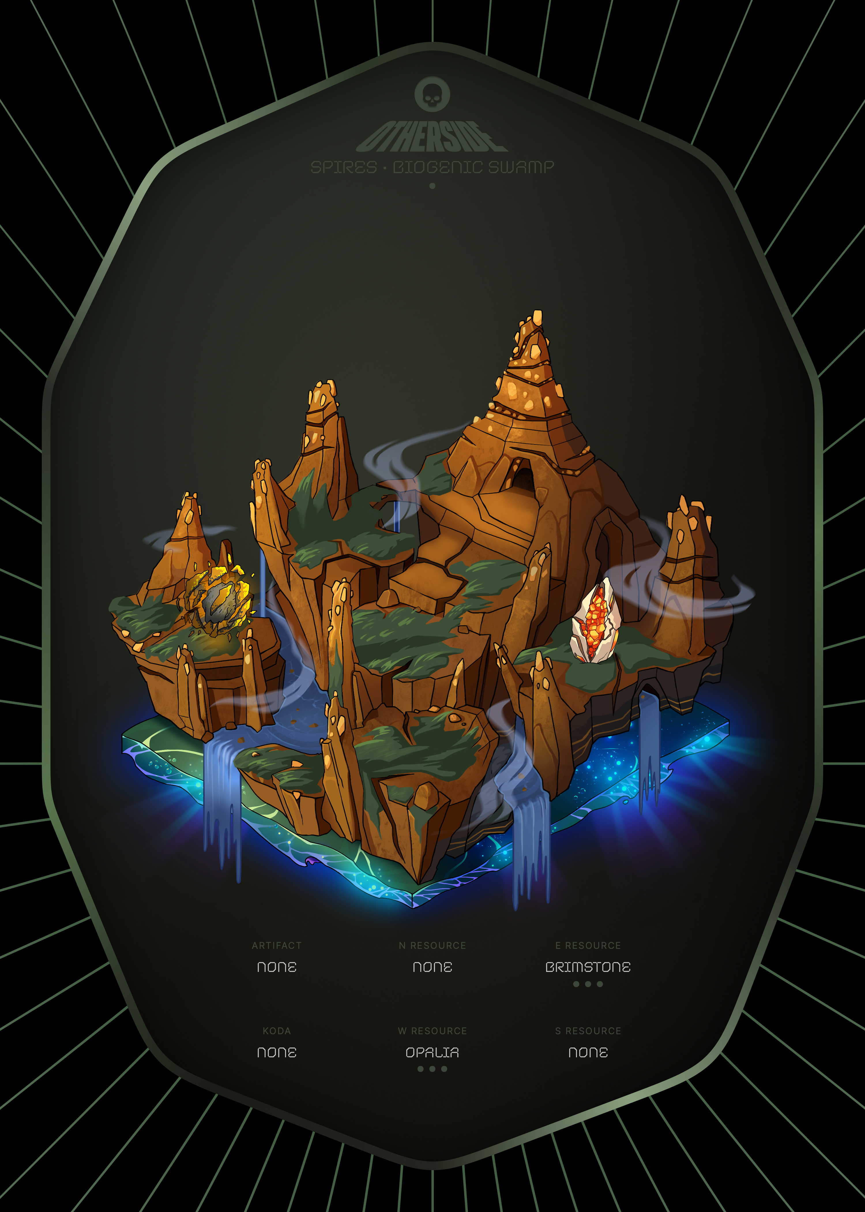 Otherdeed #883 — Spires