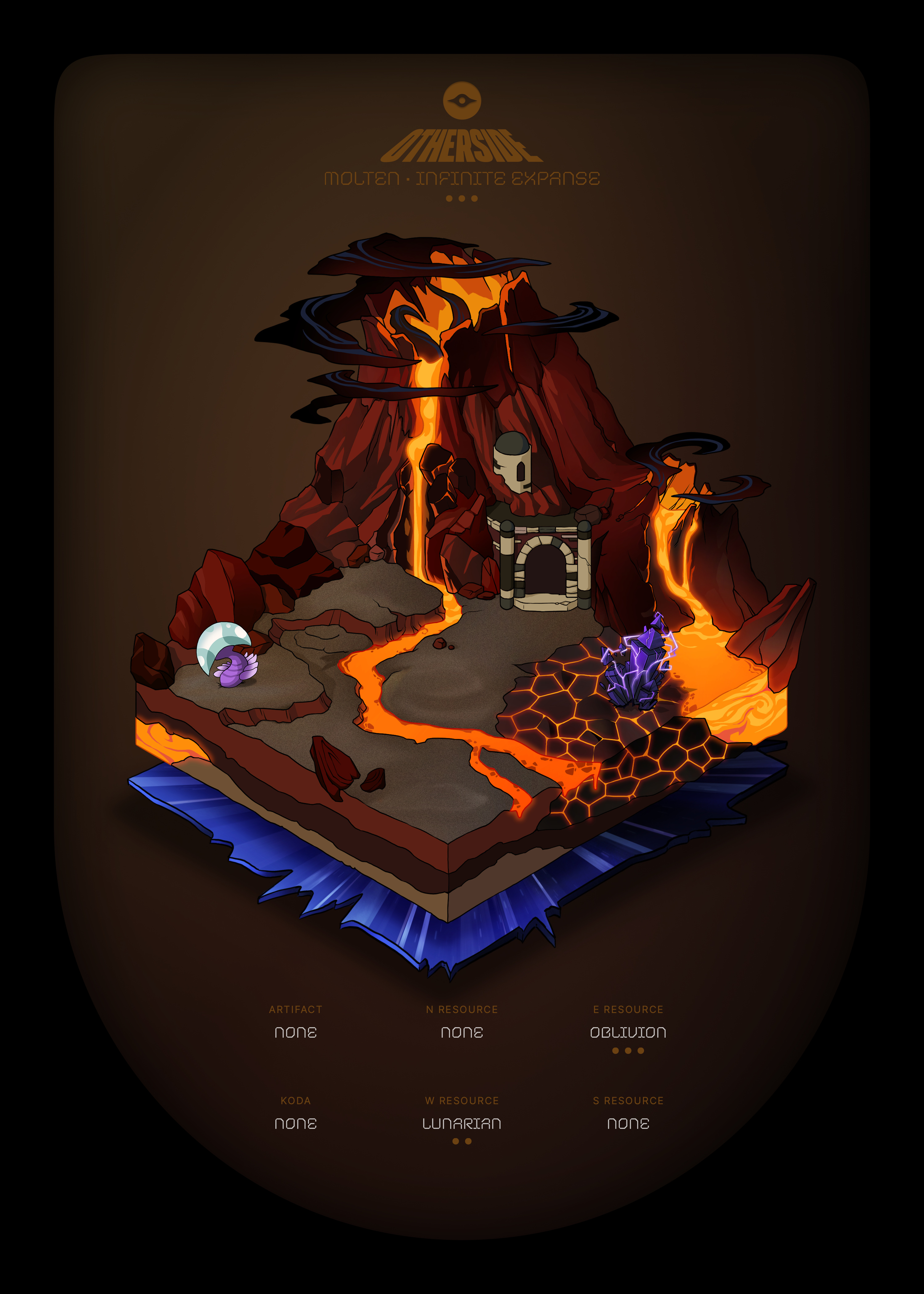 Otherdeed #53584 — Molten