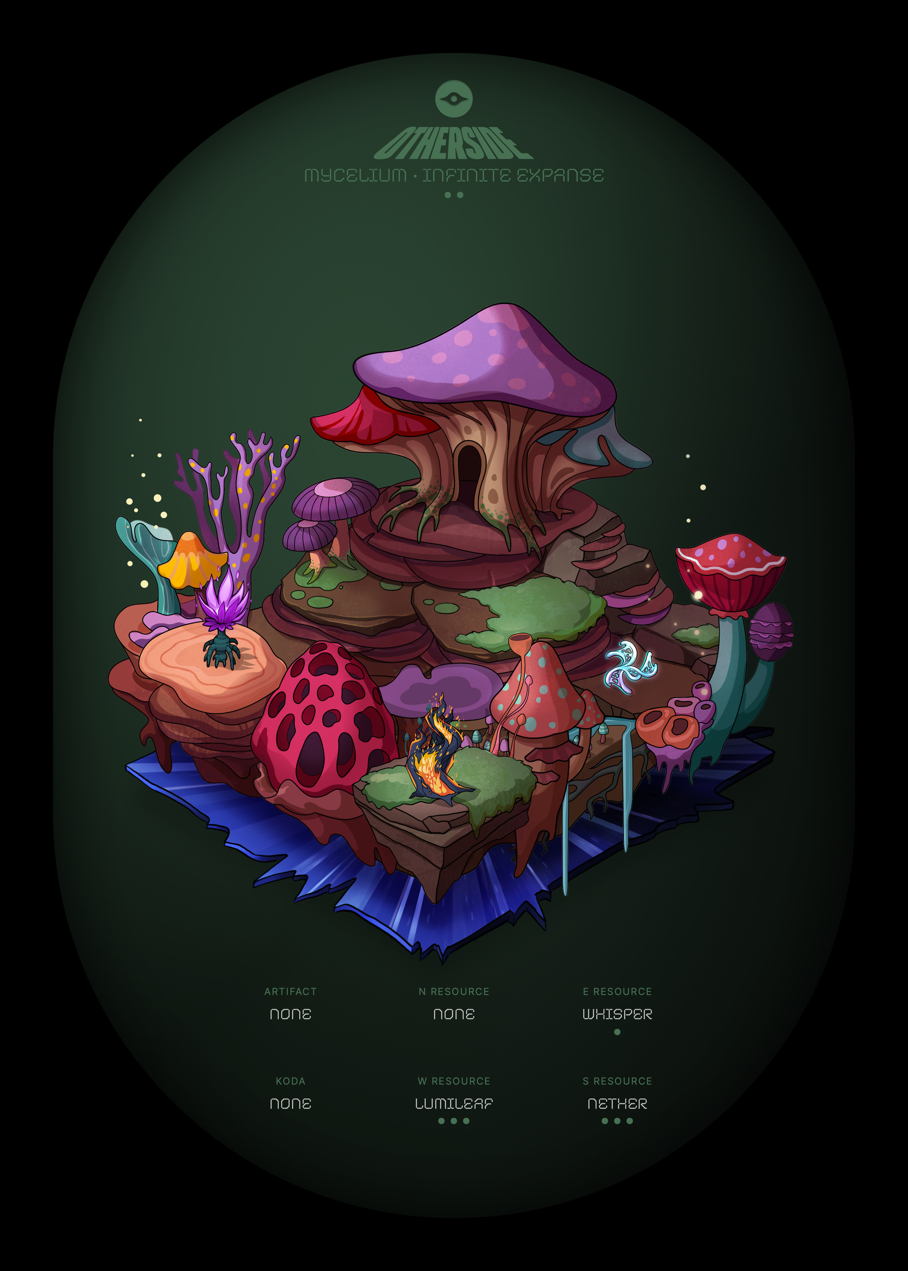 Otherdeed #60038 — Mycelium