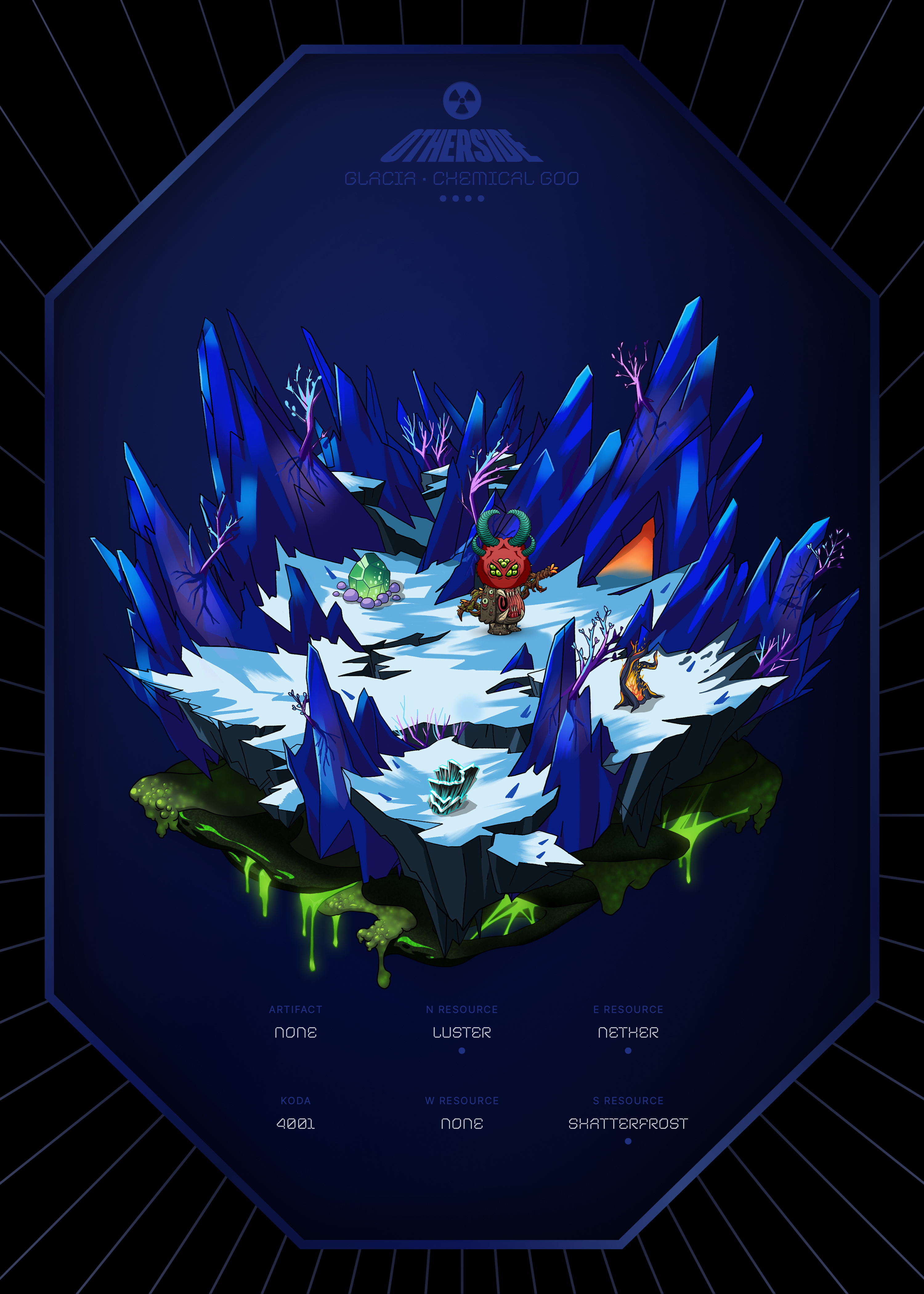 Otherdeed #26620 — Glacia