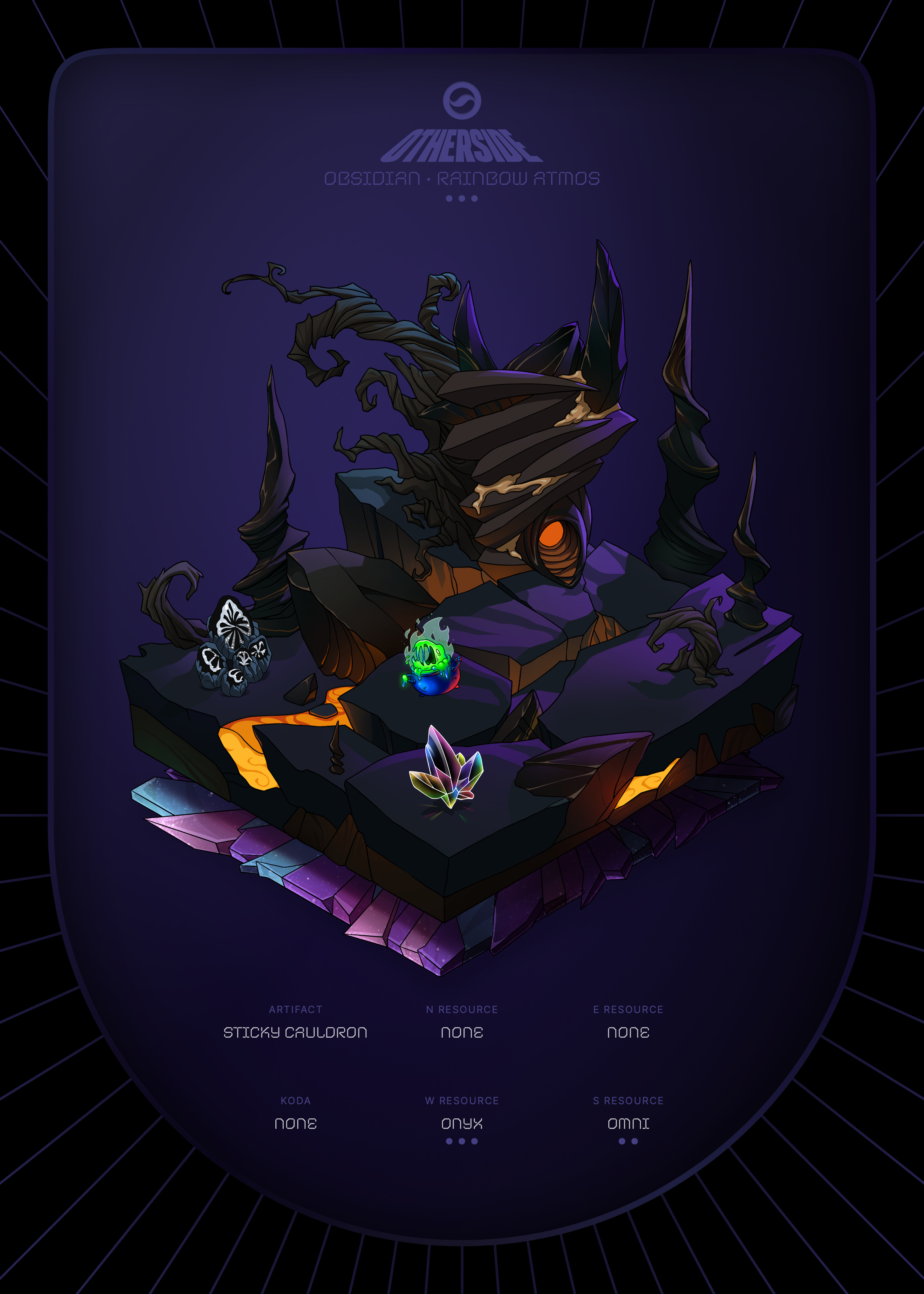 Otherdeed #86326 — Obsidian