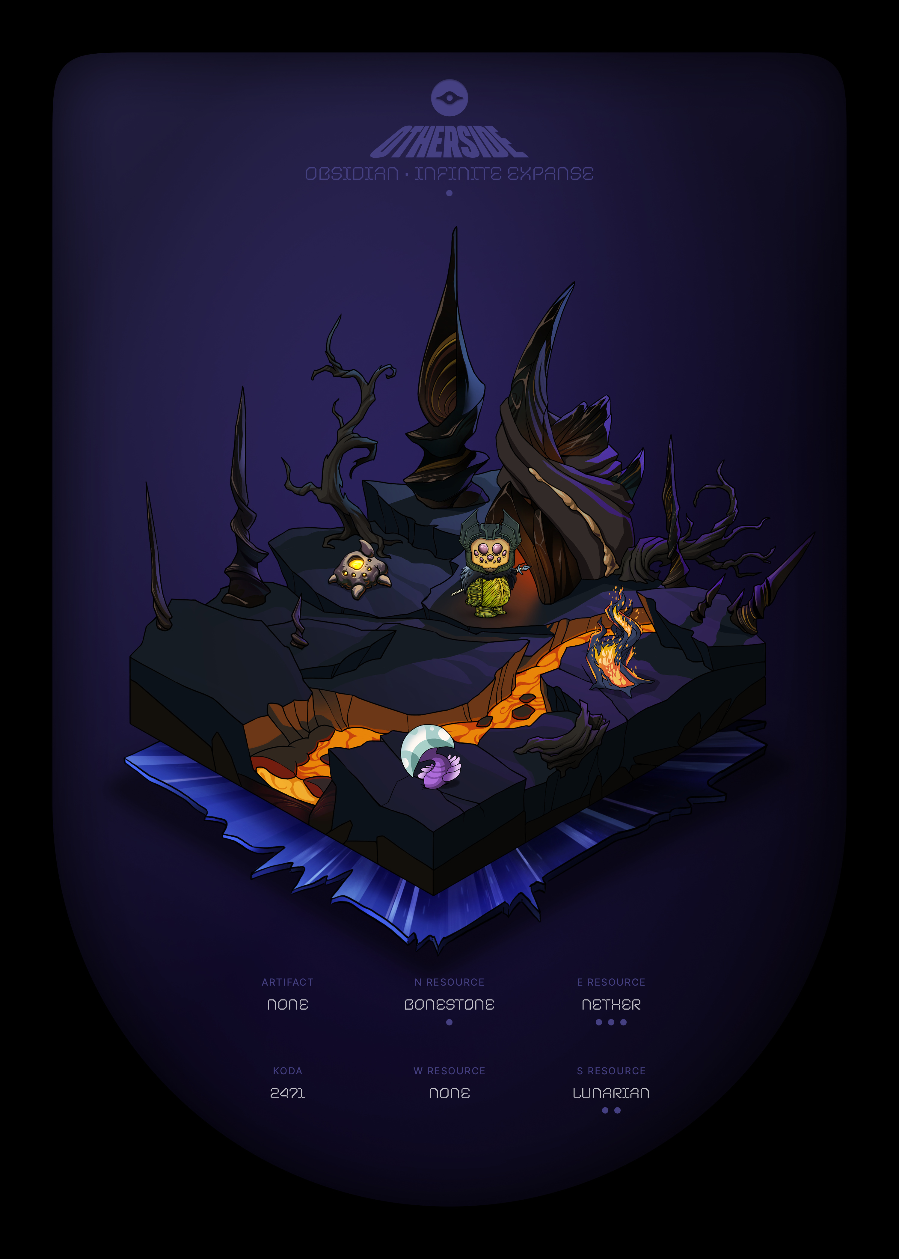 Otherdeed #59583 — Obsidian