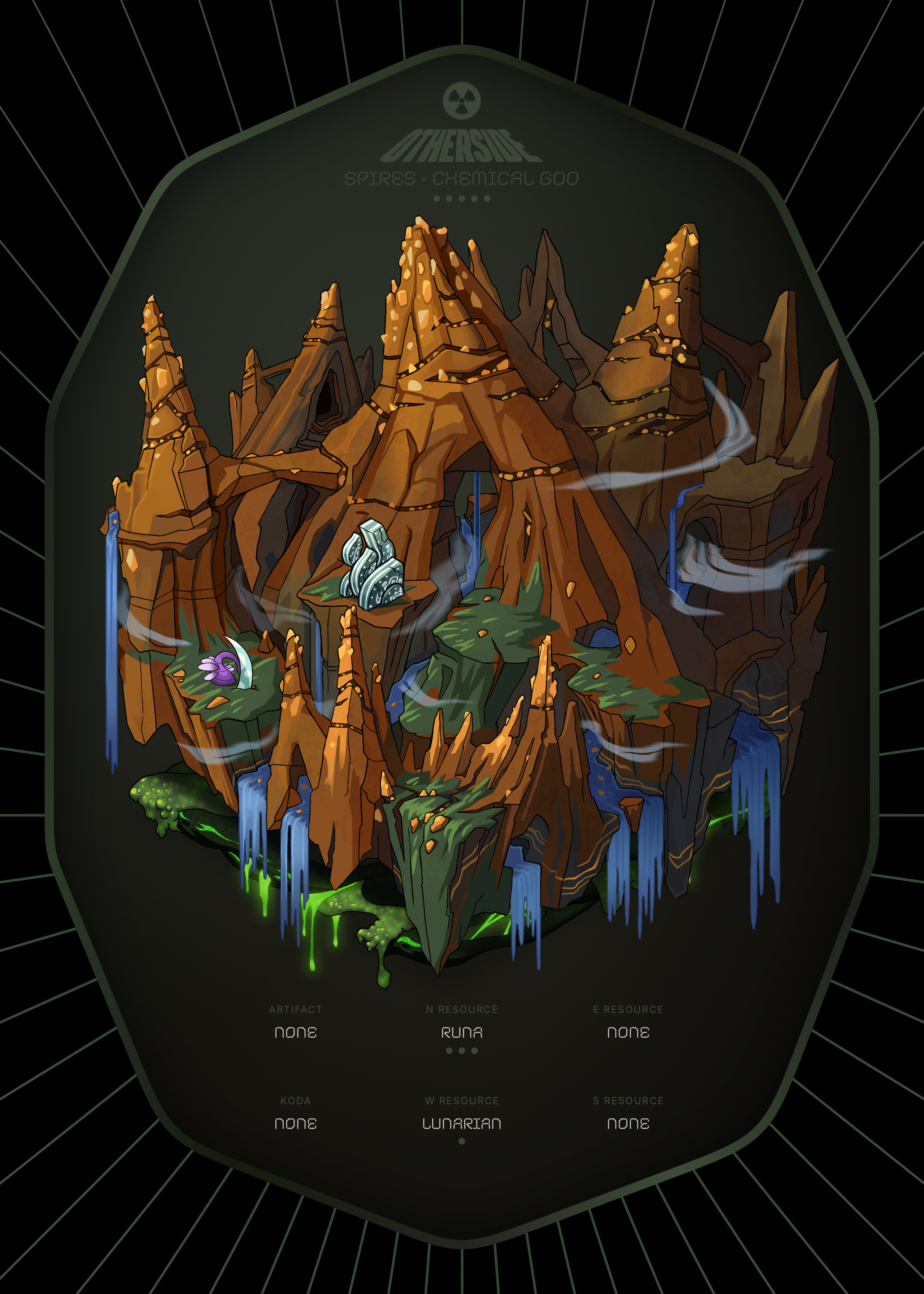 Otherdeed #11874 — Spires