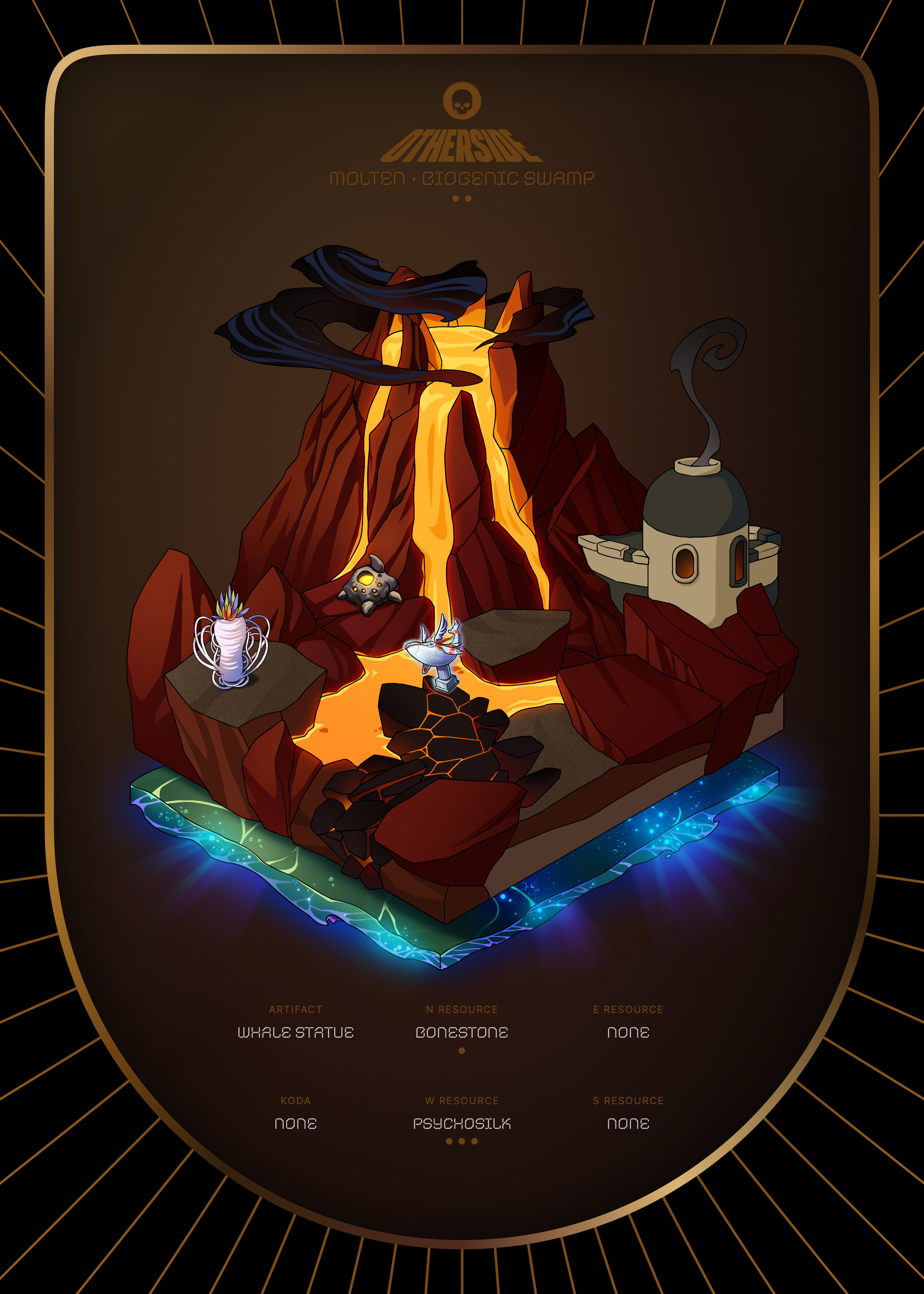 Otherdeed #9510 — Molten