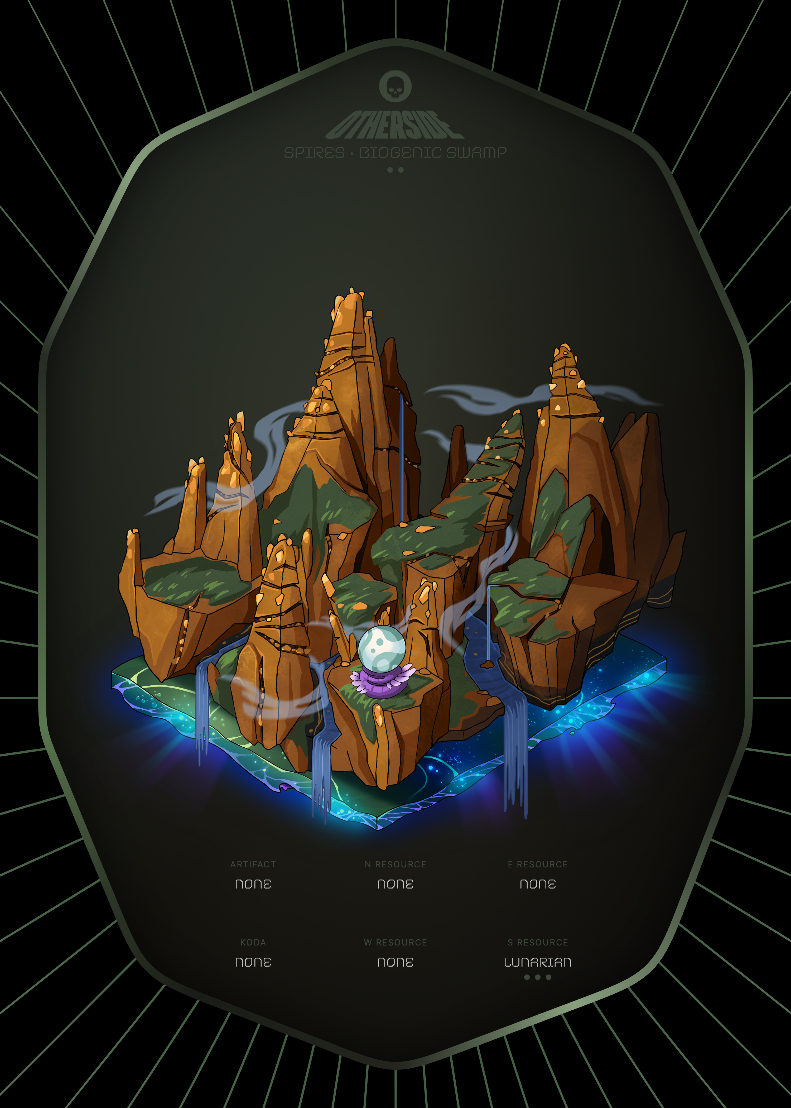Otherdeed #587 — Spires
